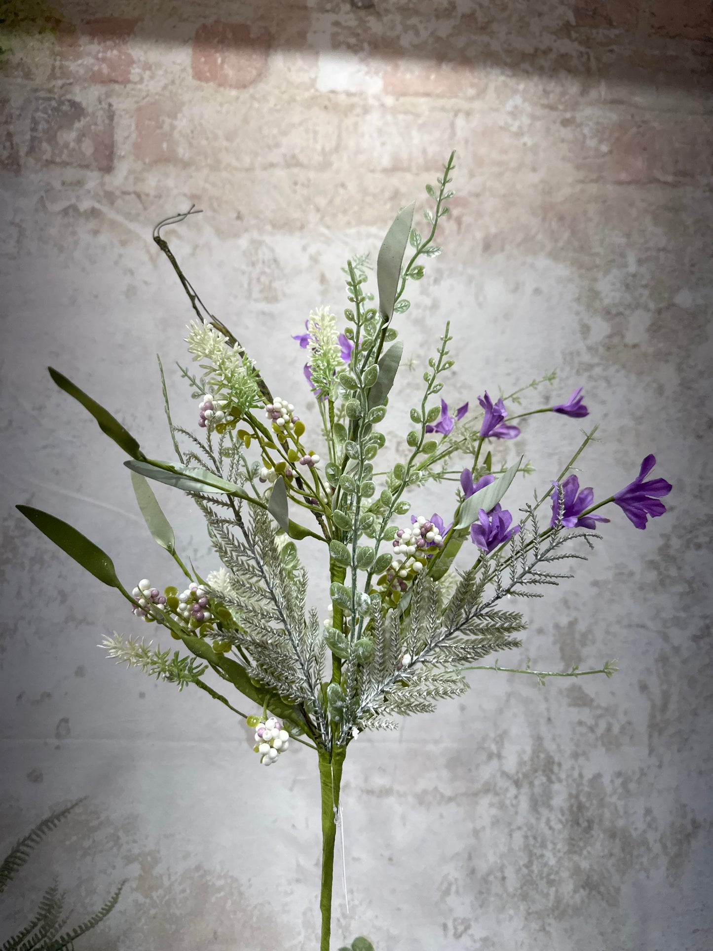 FABRIC FLOWER/EVA LEAF/BEADS SPRAY(60919) FH807172