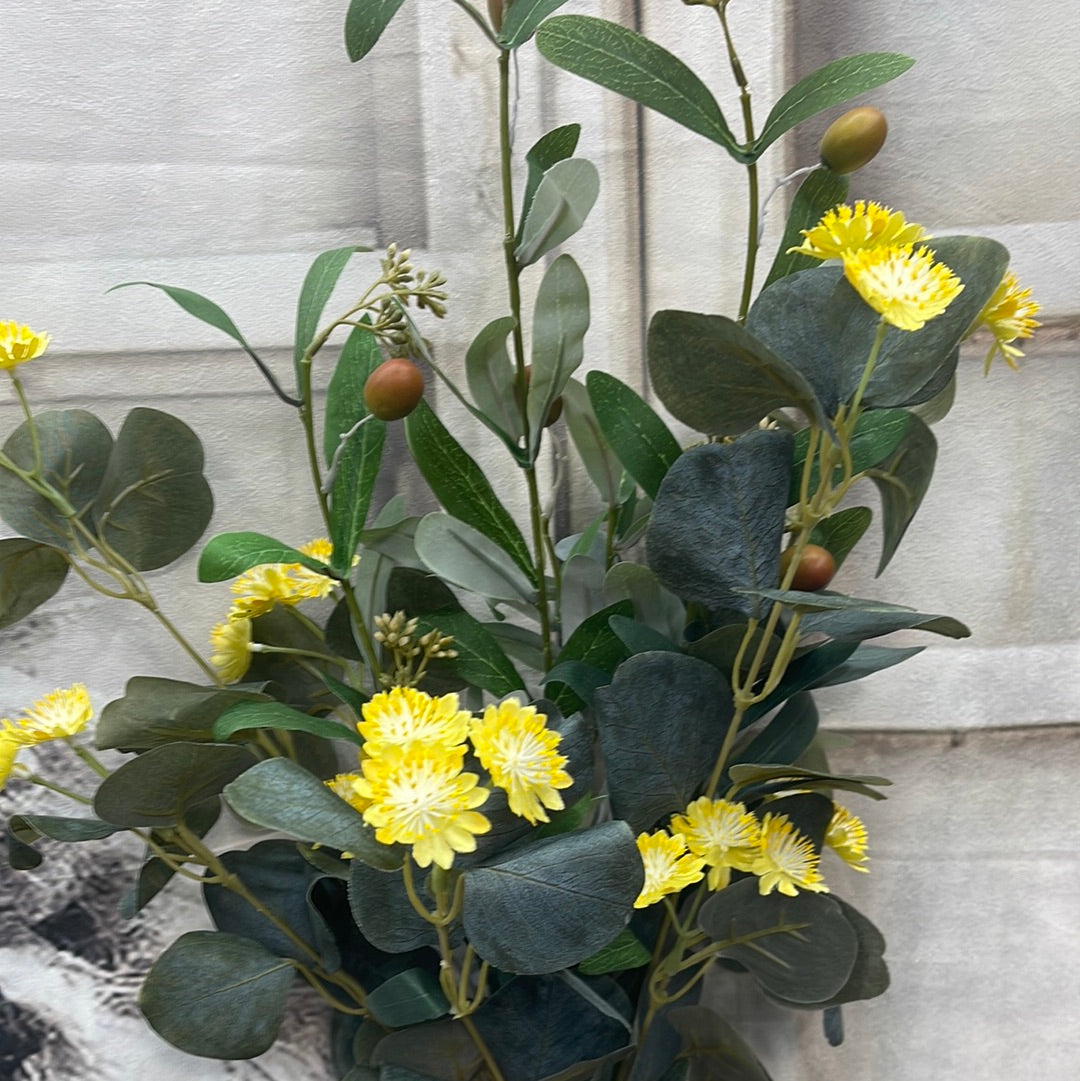 EUC. OLIVE LVS MUM 83534-YEL