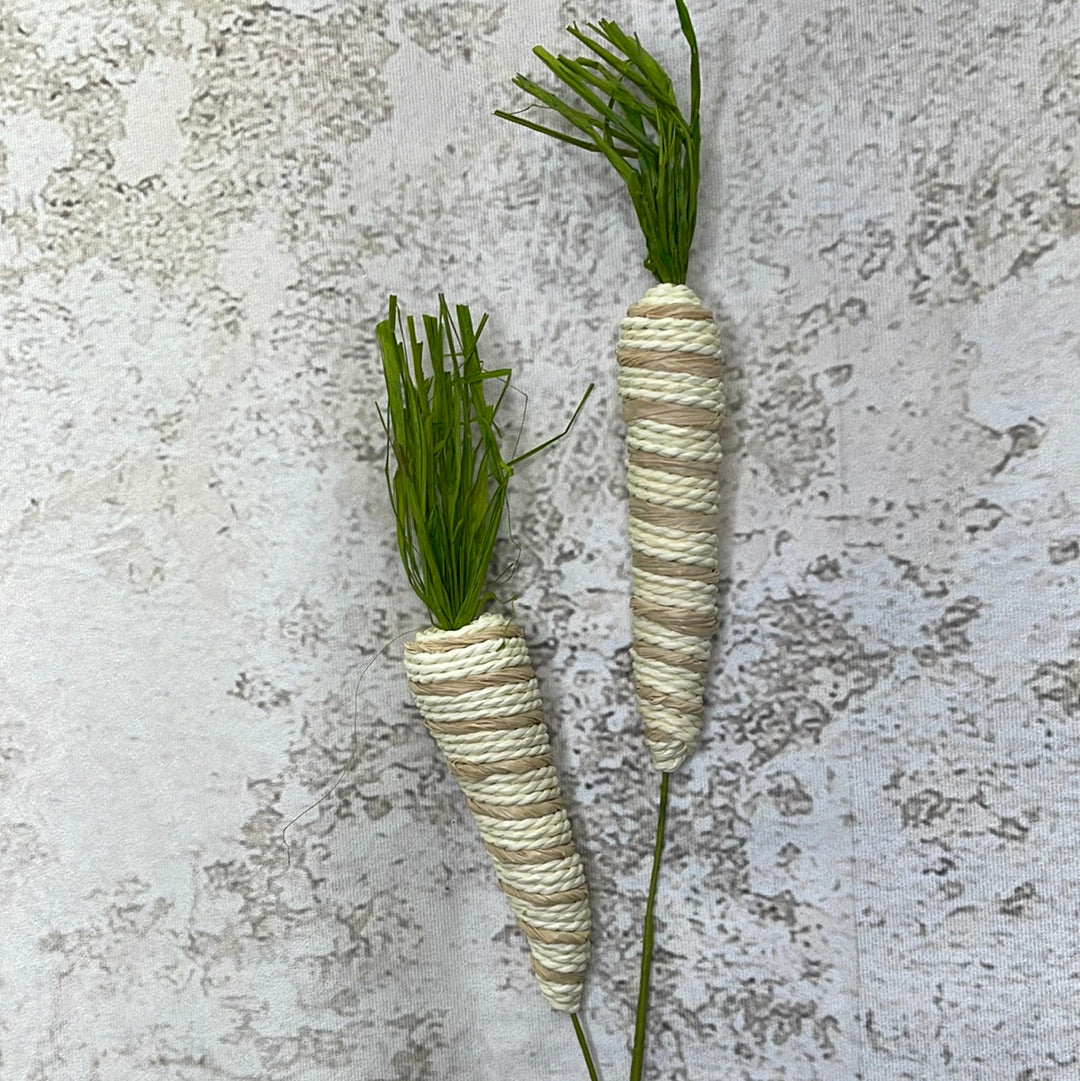 Twine Stripe Carrot Spray x 2 63342NAT