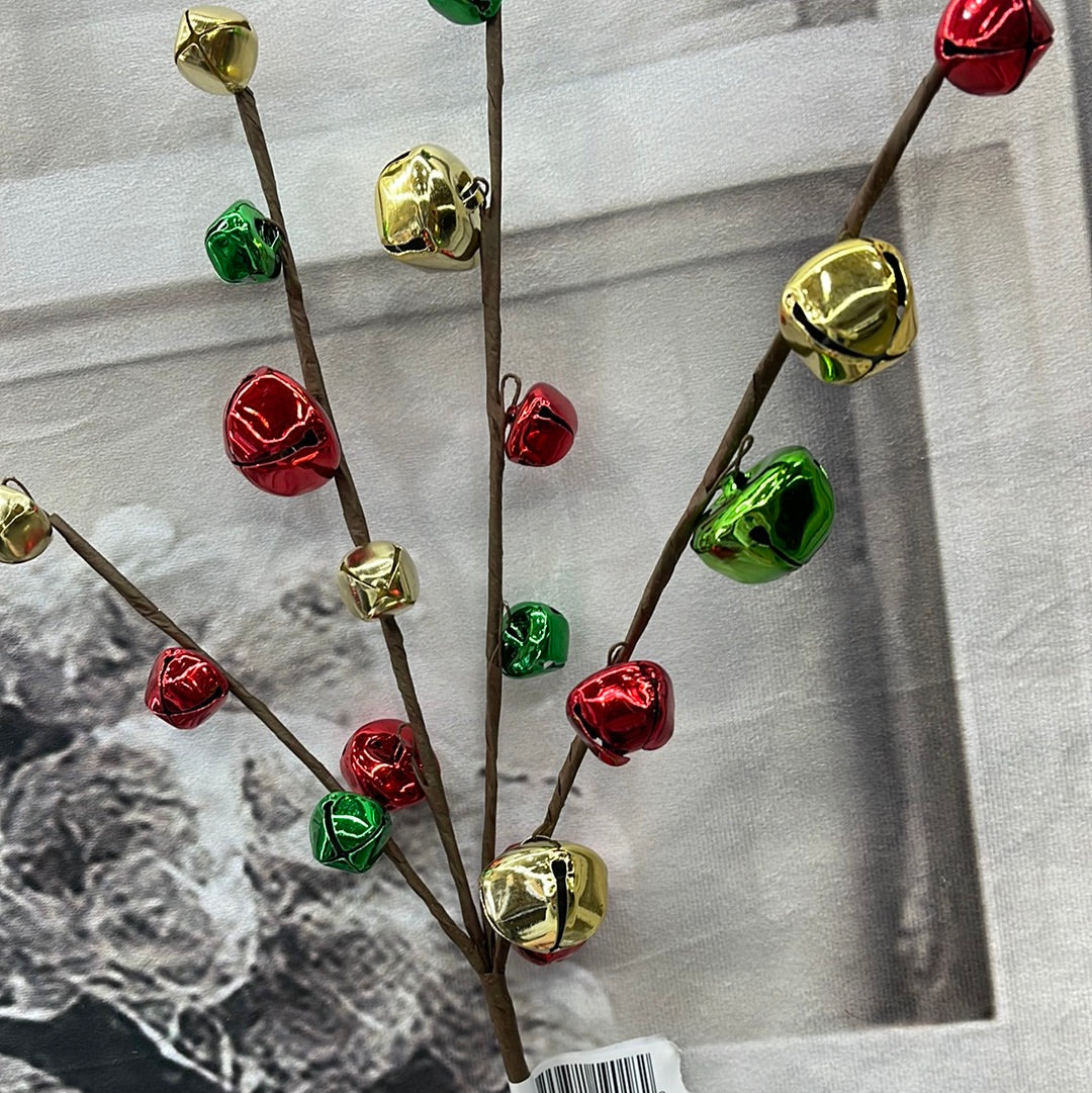 Red/Gold/Green Bell Spray XS94613-014