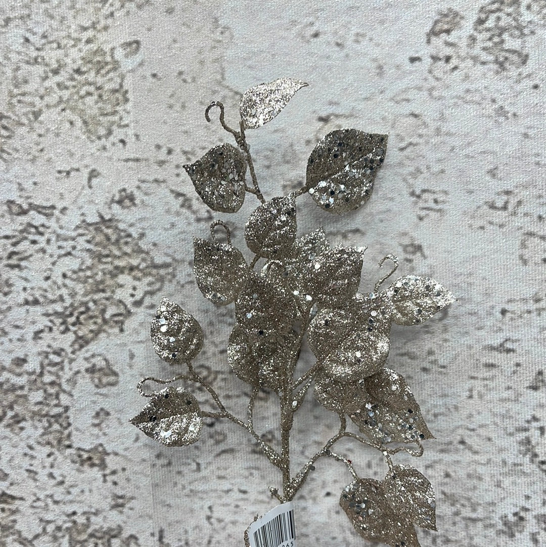 Glitter Leaf Pick XP55874-202
