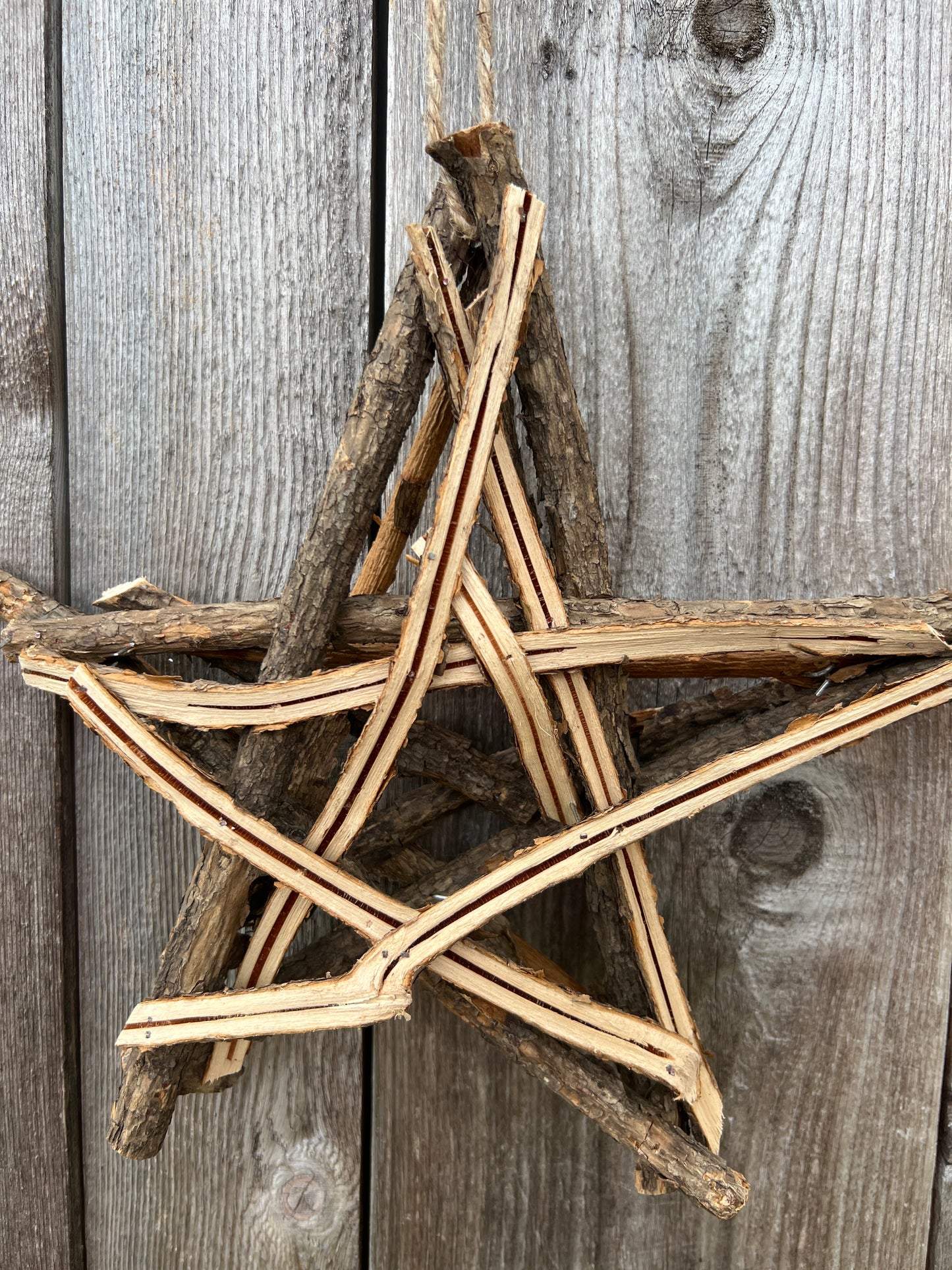 KIWI VINE STAR ORNAMENT XA1207