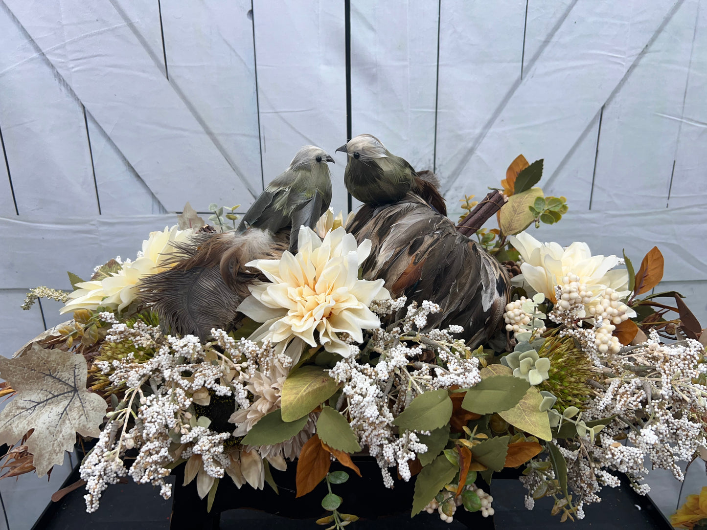 WOODSY FALL CENTERPIECE