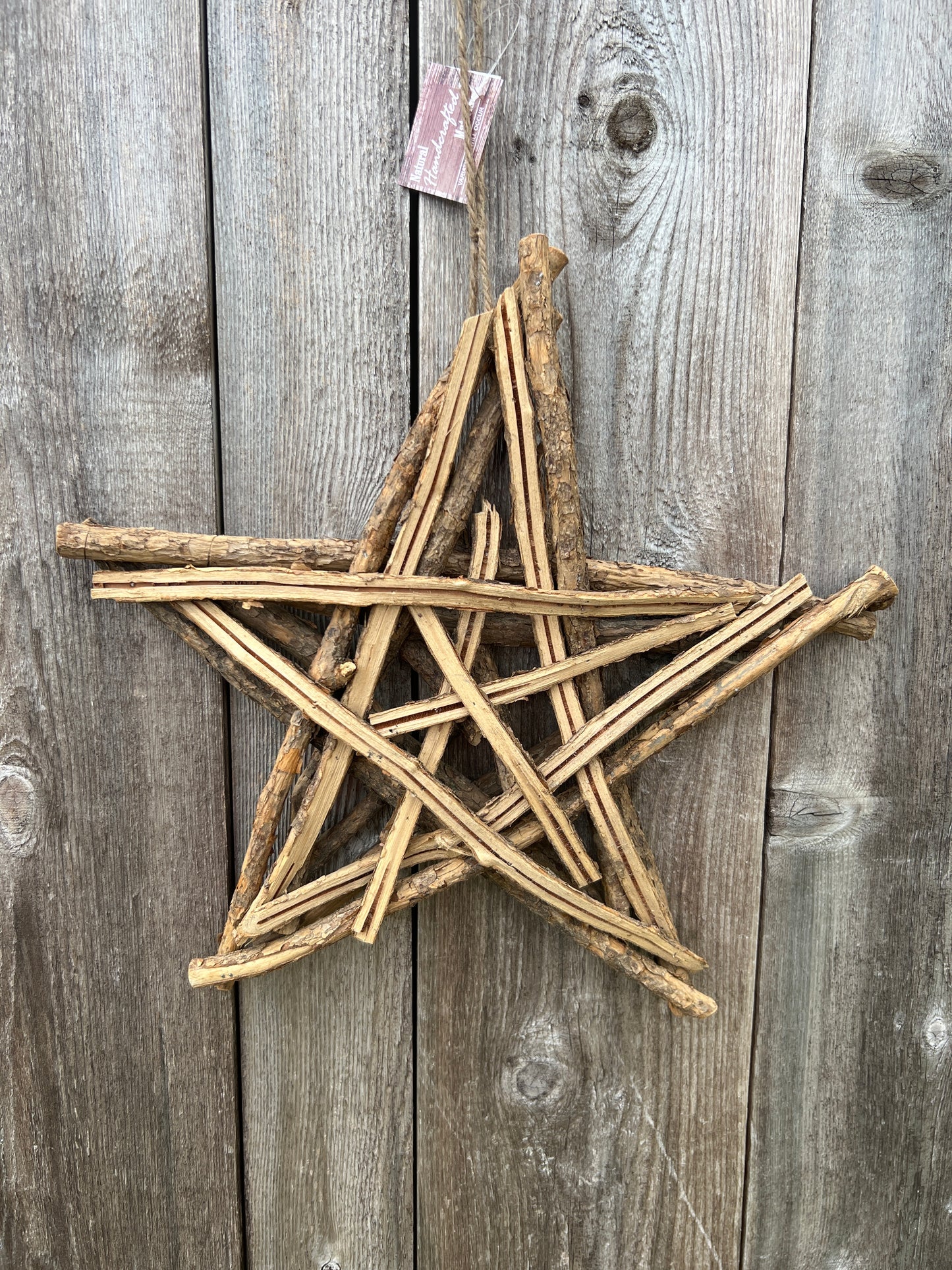 KIWI VINE STAR ORNAMENT XA1208