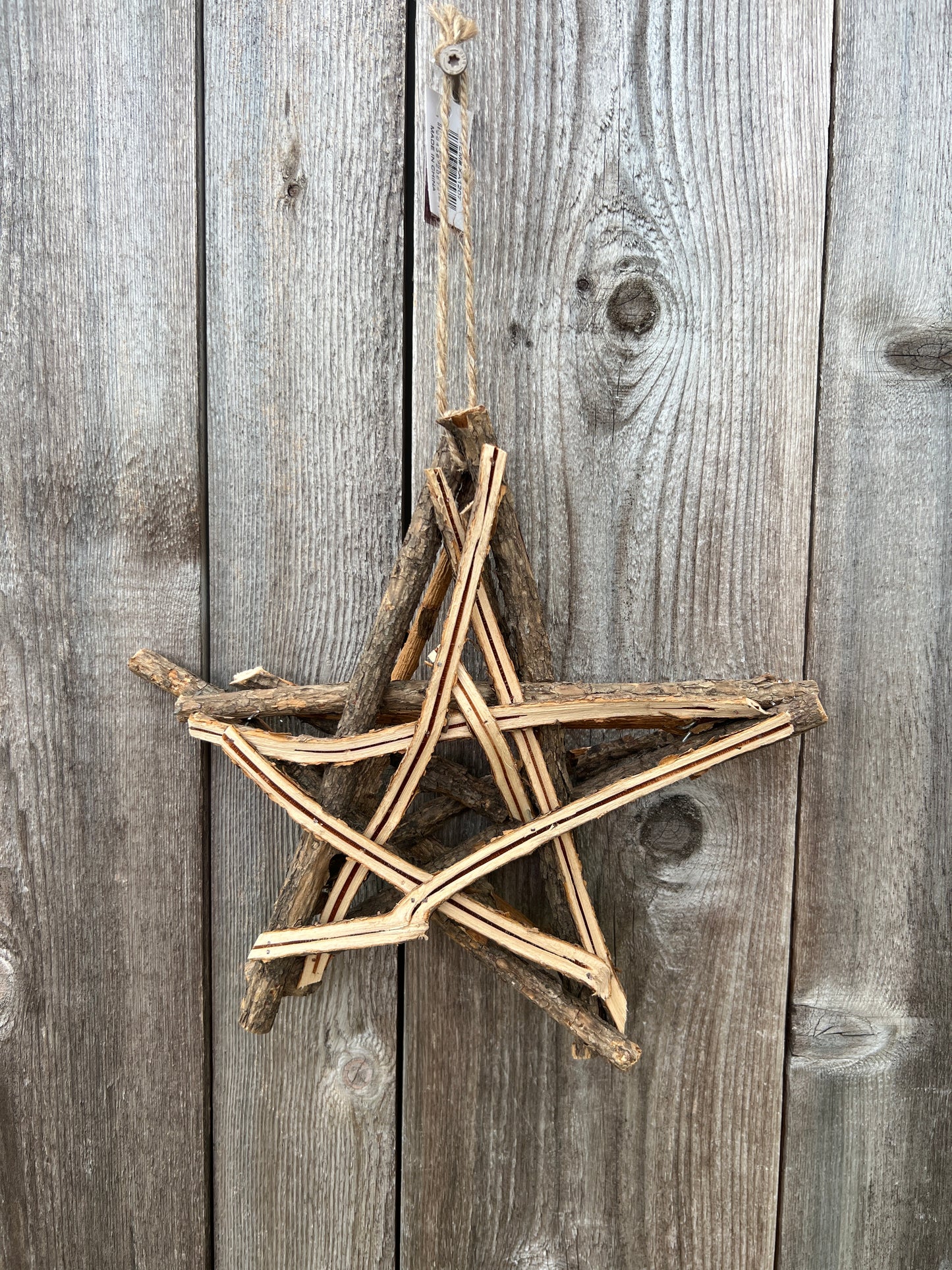 KIWI VINE STAR ORNAMENT XA1207