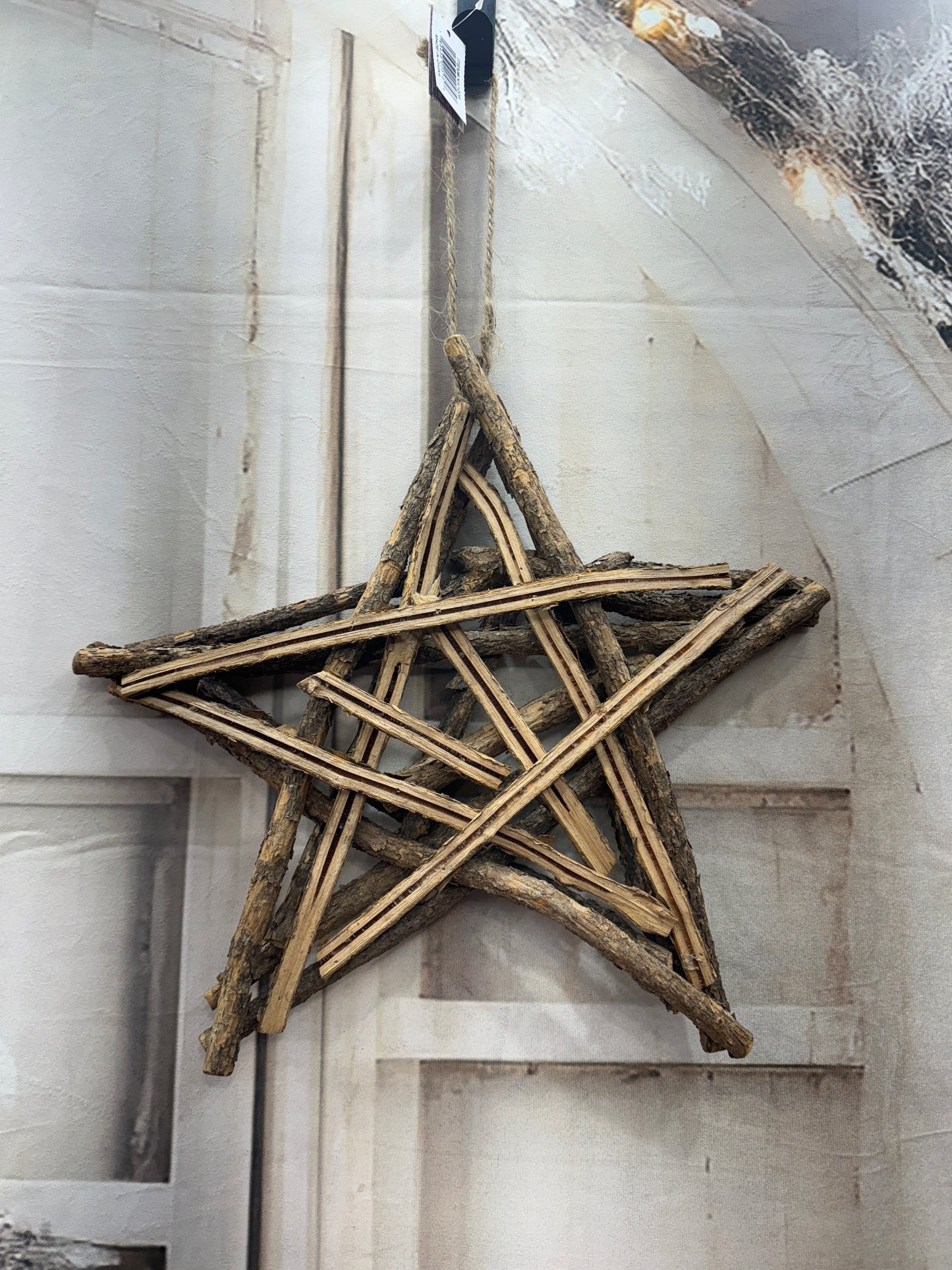 KIWI VINE STAR ORNAMENT XA1208