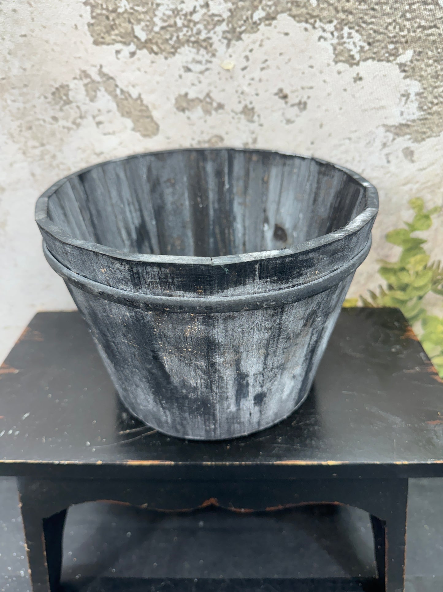 Wood Pot Cover Country Wash 544610