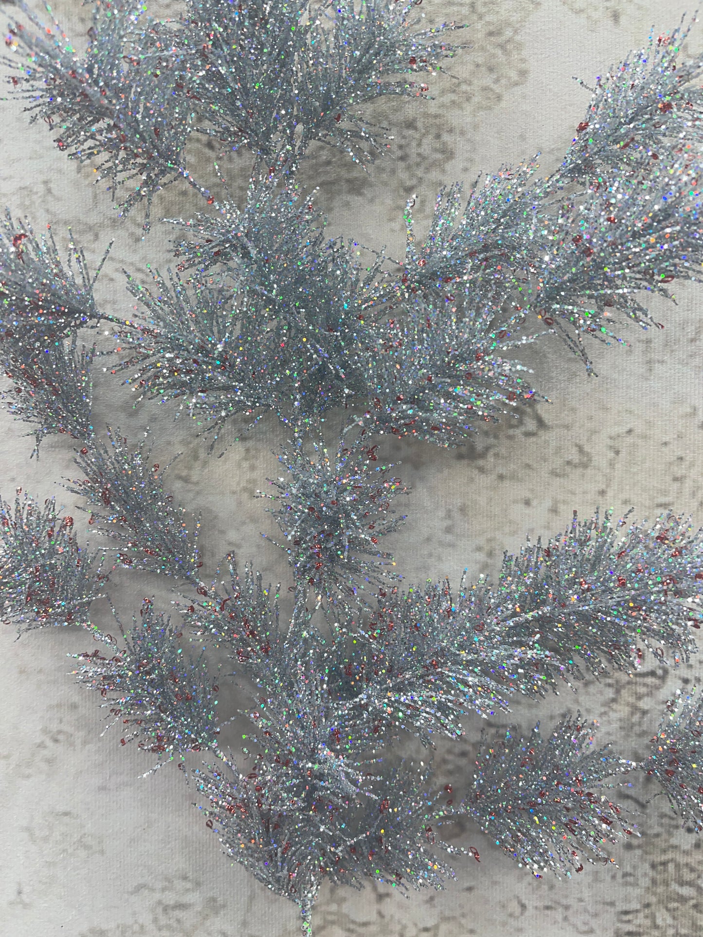 RETRO GLITTER SKIPPING PINE SPRAY MTX74076 SVRD