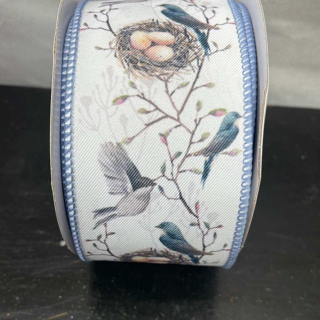 Birds And Eggs Wired Edge, 94343W