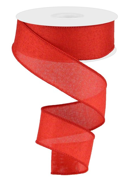 Shiny Royal Burlap- RED RG0188024