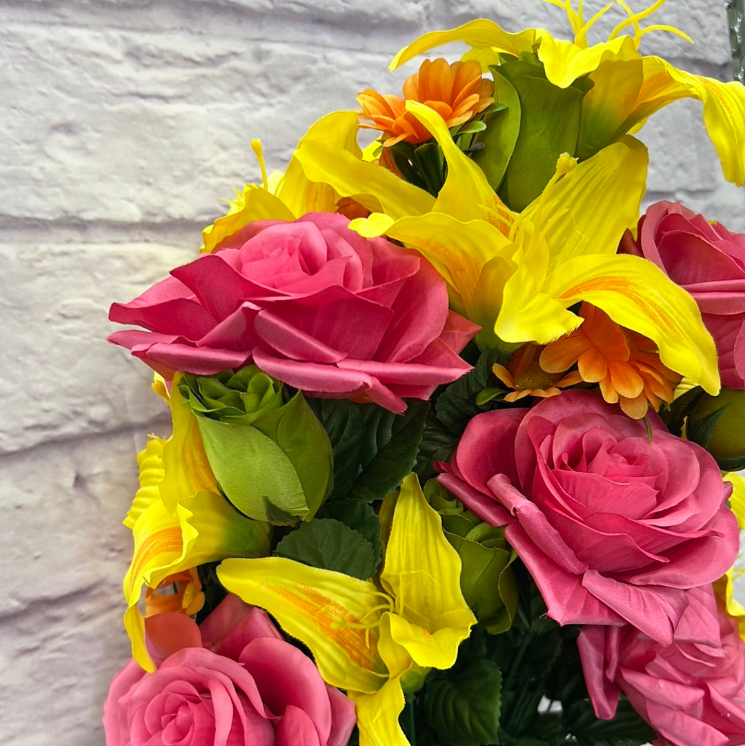 Lilium Rose Mixed Bush 80359A-FESTIVE