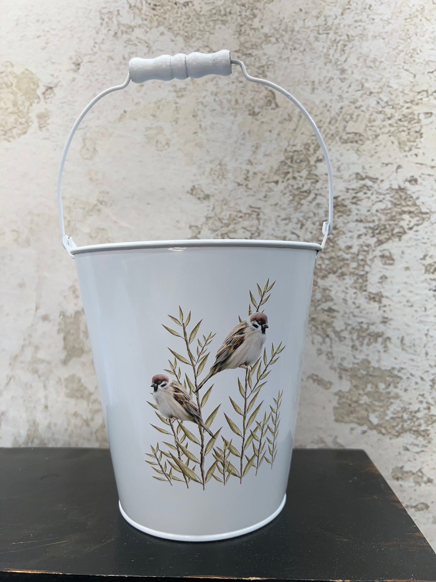 BUCKET BIRDS ON TWIGS LARGE T5085