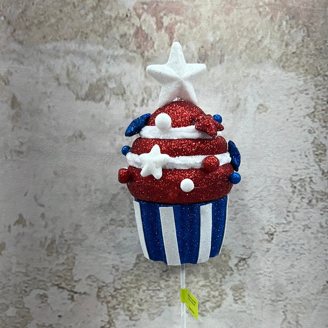 Patriotic Cupcake Pick 74223RWB