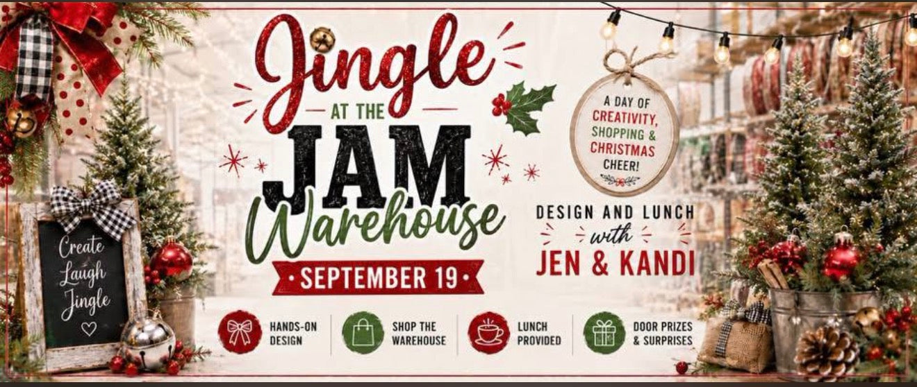 JINGLE AT THE JAM WAREHOUSE WORKSHOP (IN PERSON)