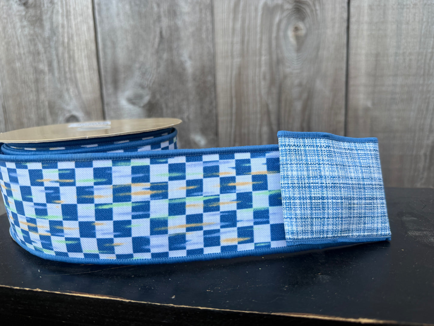 2.5" x 10yd Mini Antq Checkerboard LX3233WR