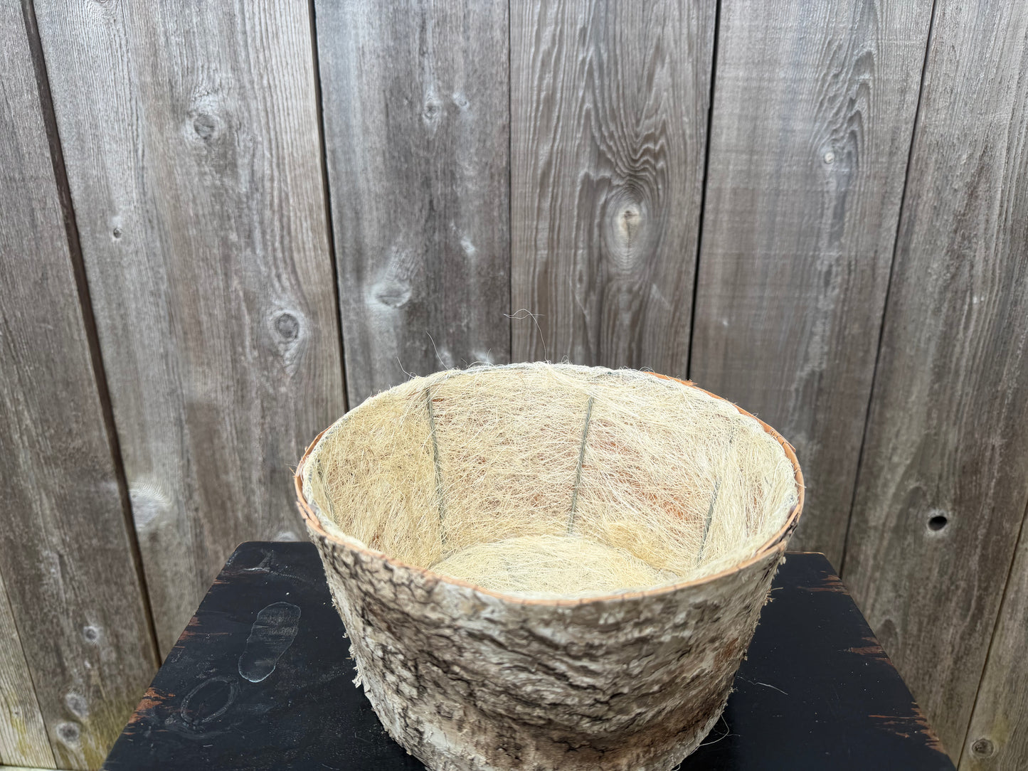 ROUND BIRCH BASKET 27550