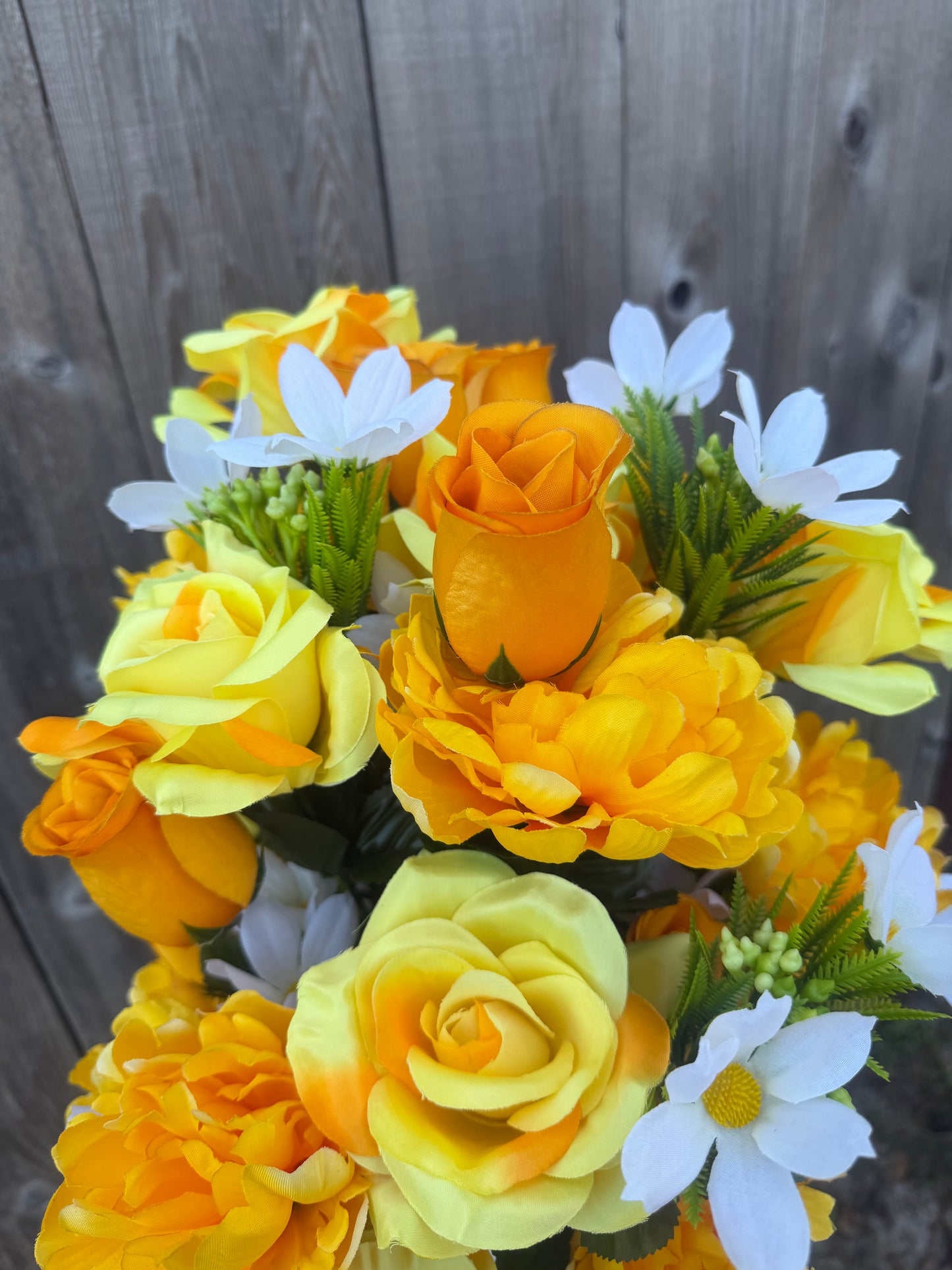 ROSE BUD ROSE PEONY 21274-YEL