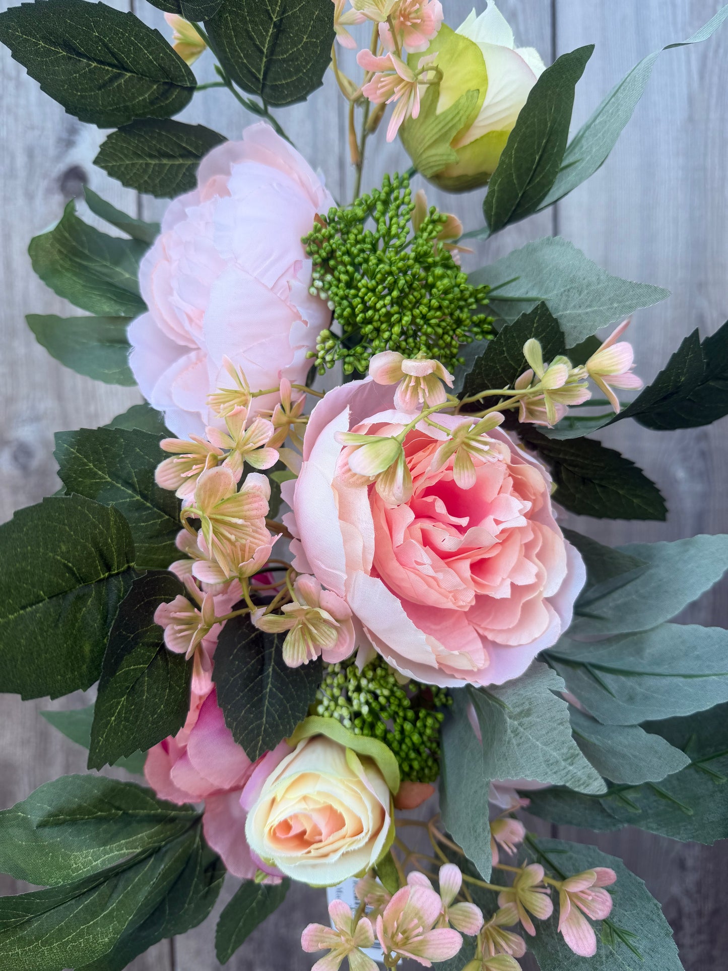 PEONY ROSE BUD SPRAY 23173