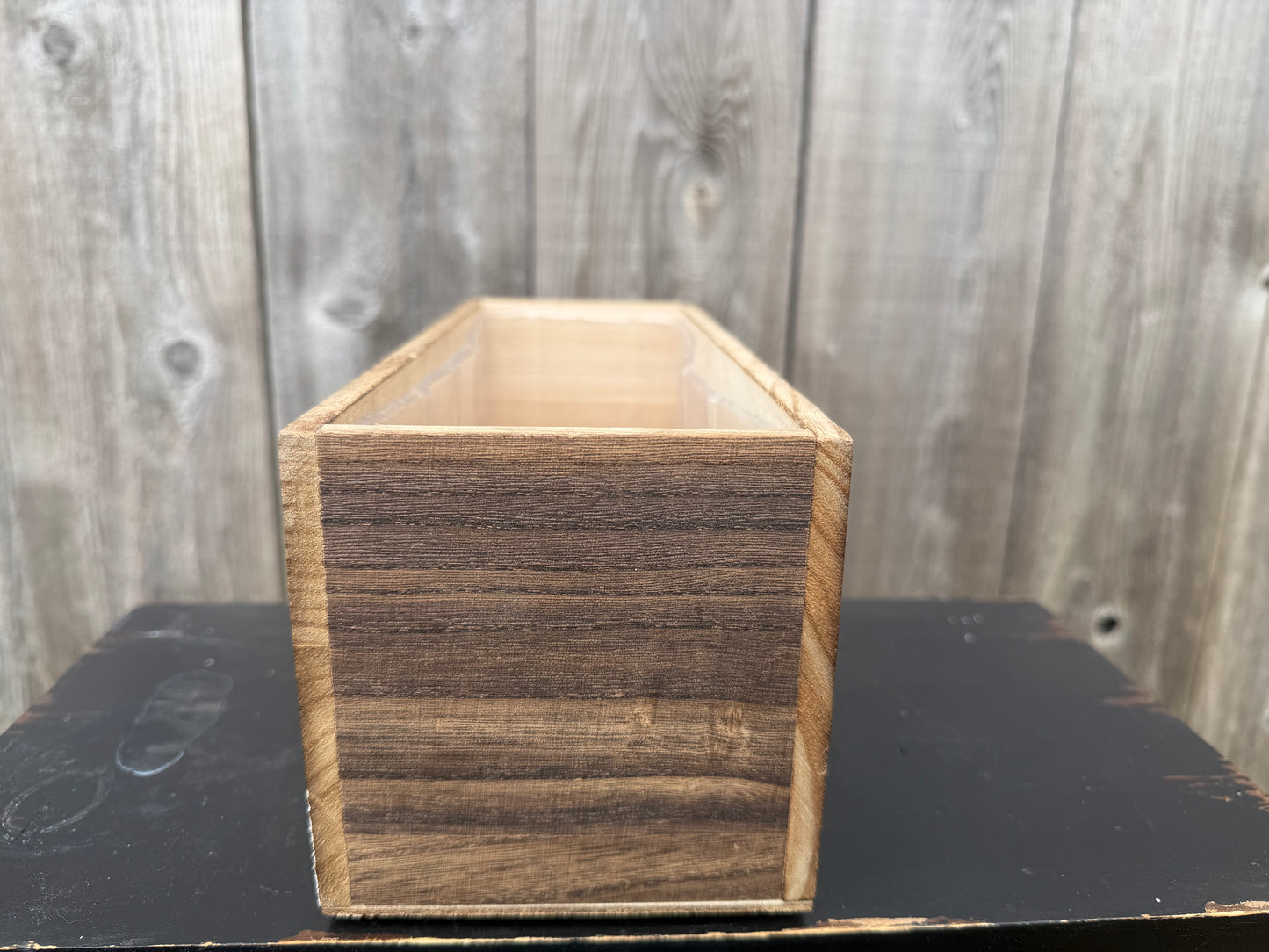 WOOD WINDOW BOX BROWN 7912BR