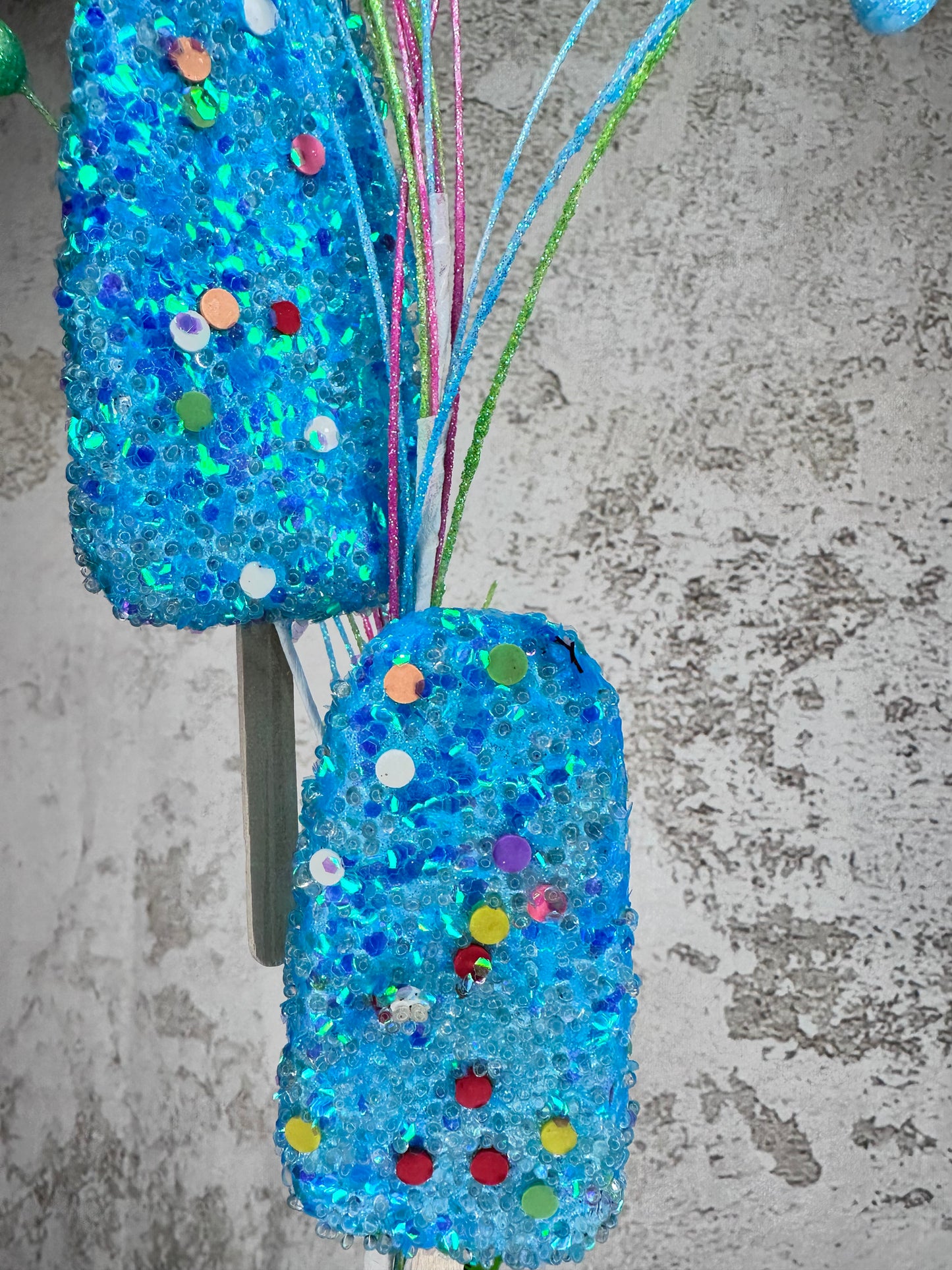 Sequin Popsicle Spray 63756BL