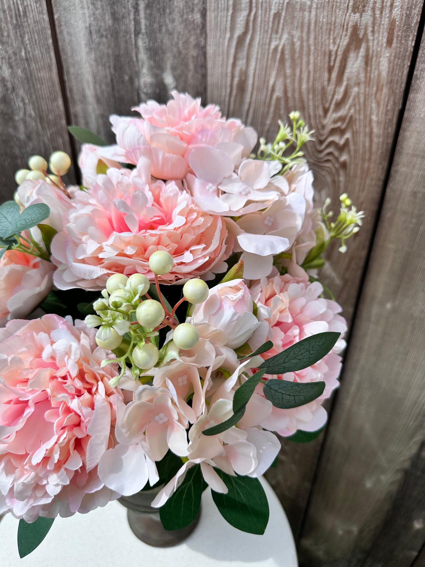 PEONY HYDRANGEA BUSH 84955-BLUSH.PK