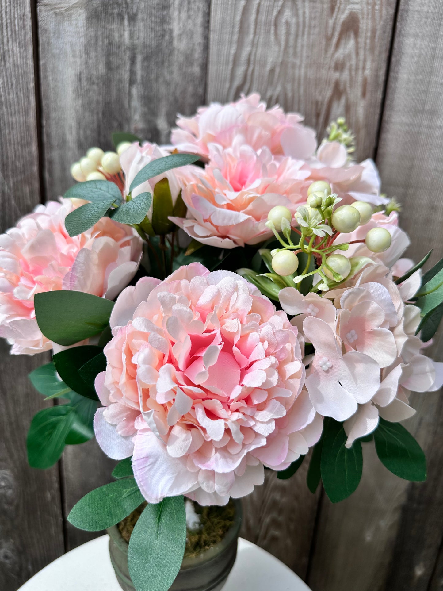 PEONY HYDRANGEA BUSH 84955-BLUSH.PK