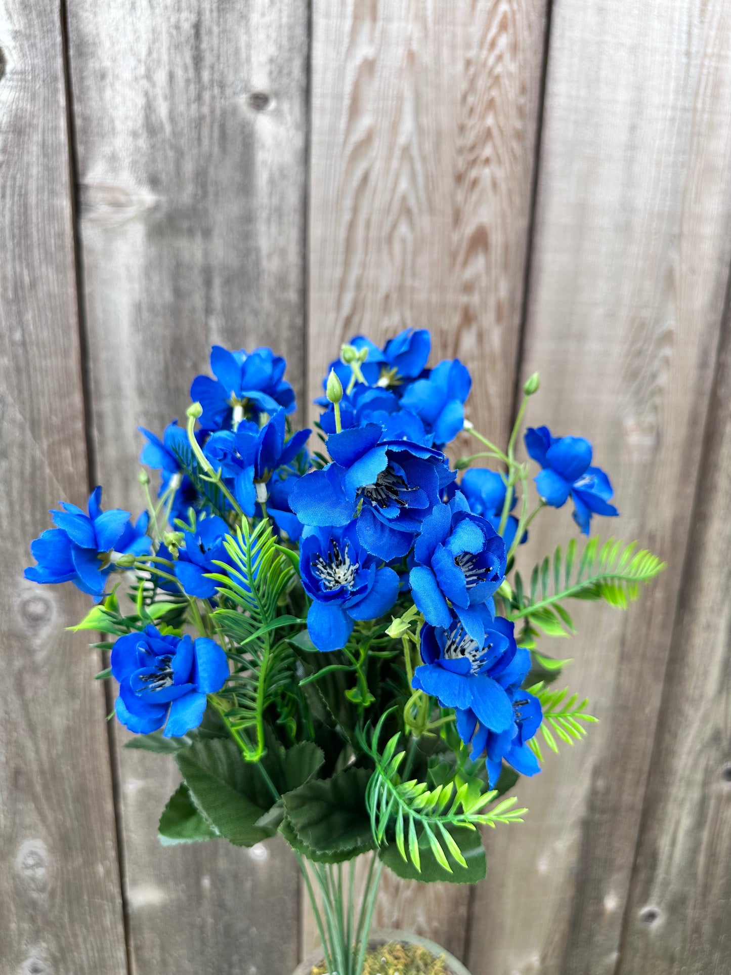 APPLE BLOSSOM BUSH BLUE 55164
