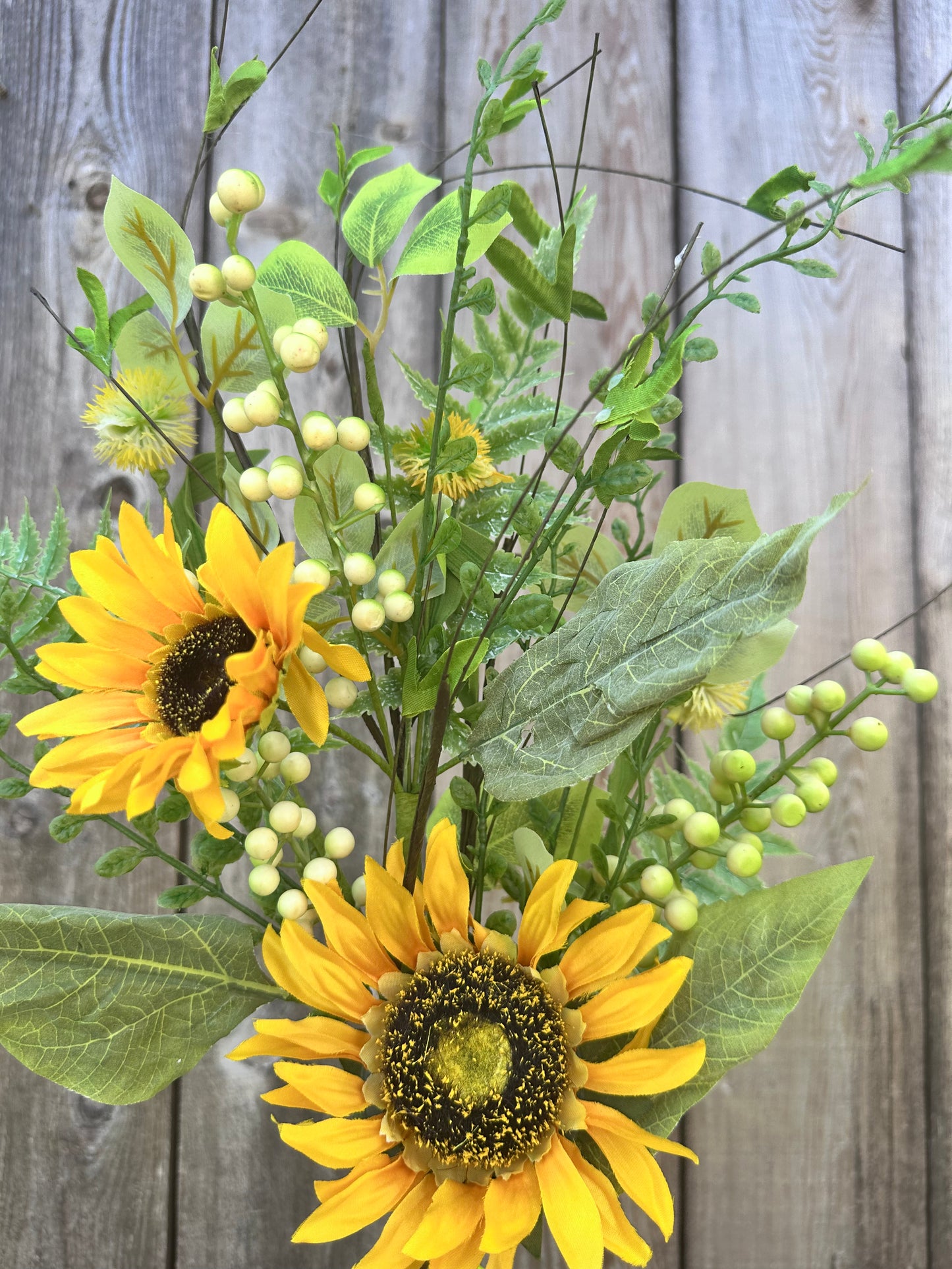 Sunflower Lvs Spray H28 63053SP28