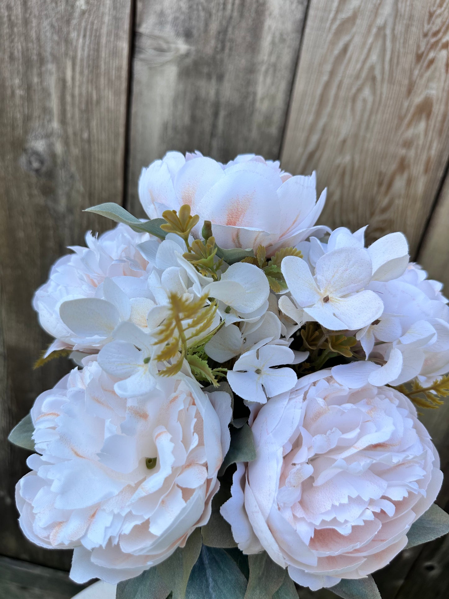 PEONY HYDRANGEA BUSH 84567-IVORY