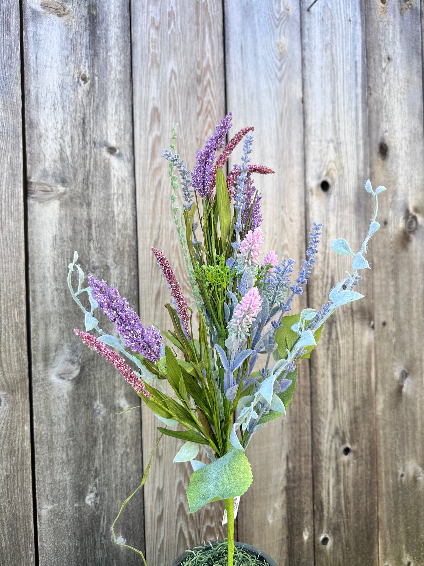 Lavender Cattail Bush 83382