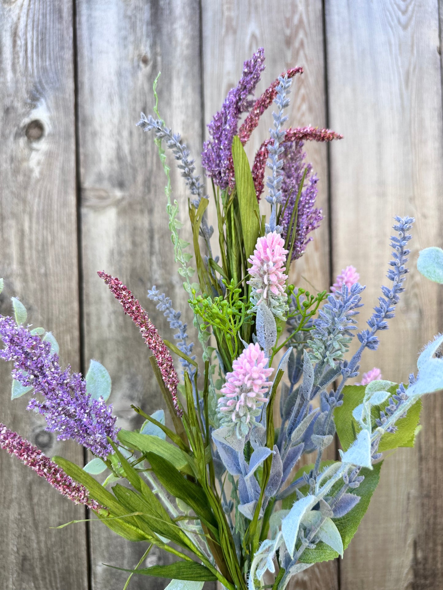 Lavender Cattail Bush 83382