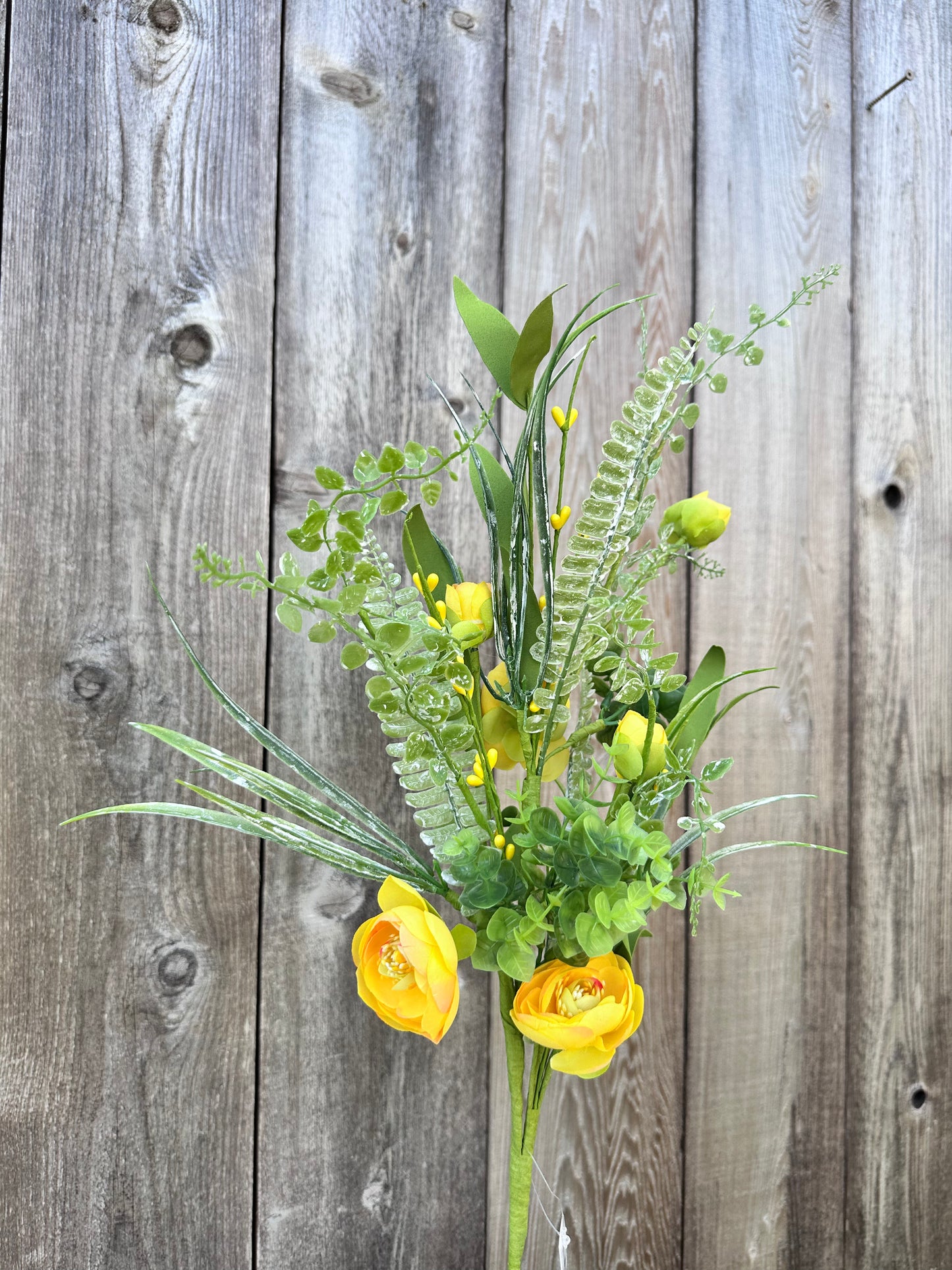 RANUNCULUS SPRAY 40203-YEL