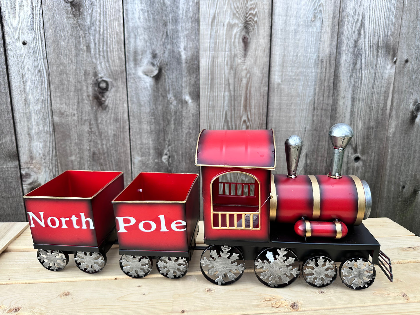 METAL HOLIDAY ANTIQUE TRAIN 2691940