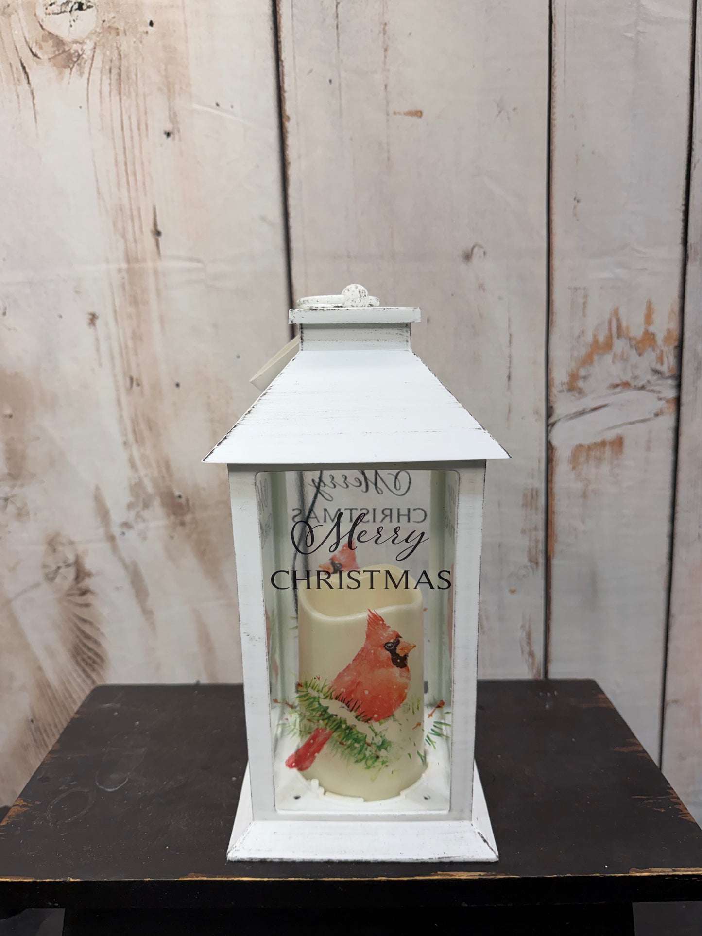 MERRY CHRISTMAS LANTERN W/CARD XN29033-003
