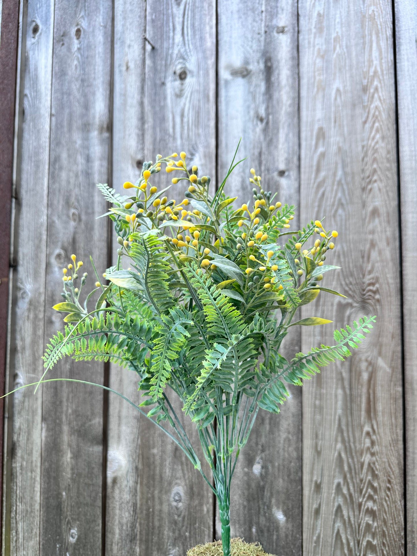 MINI BERRY MIXED LEAF 32018-YEL
