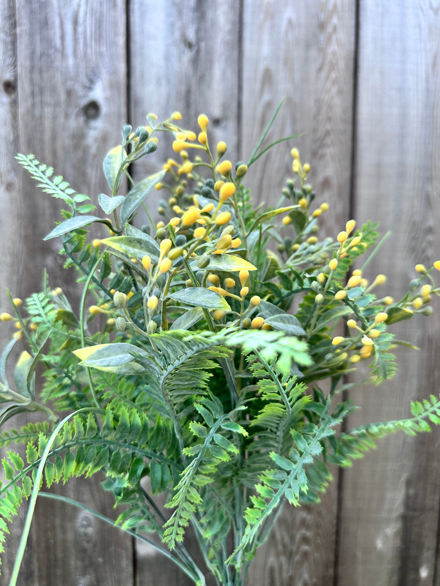 MINI BERRY MIXED LEAF 32018-YEL