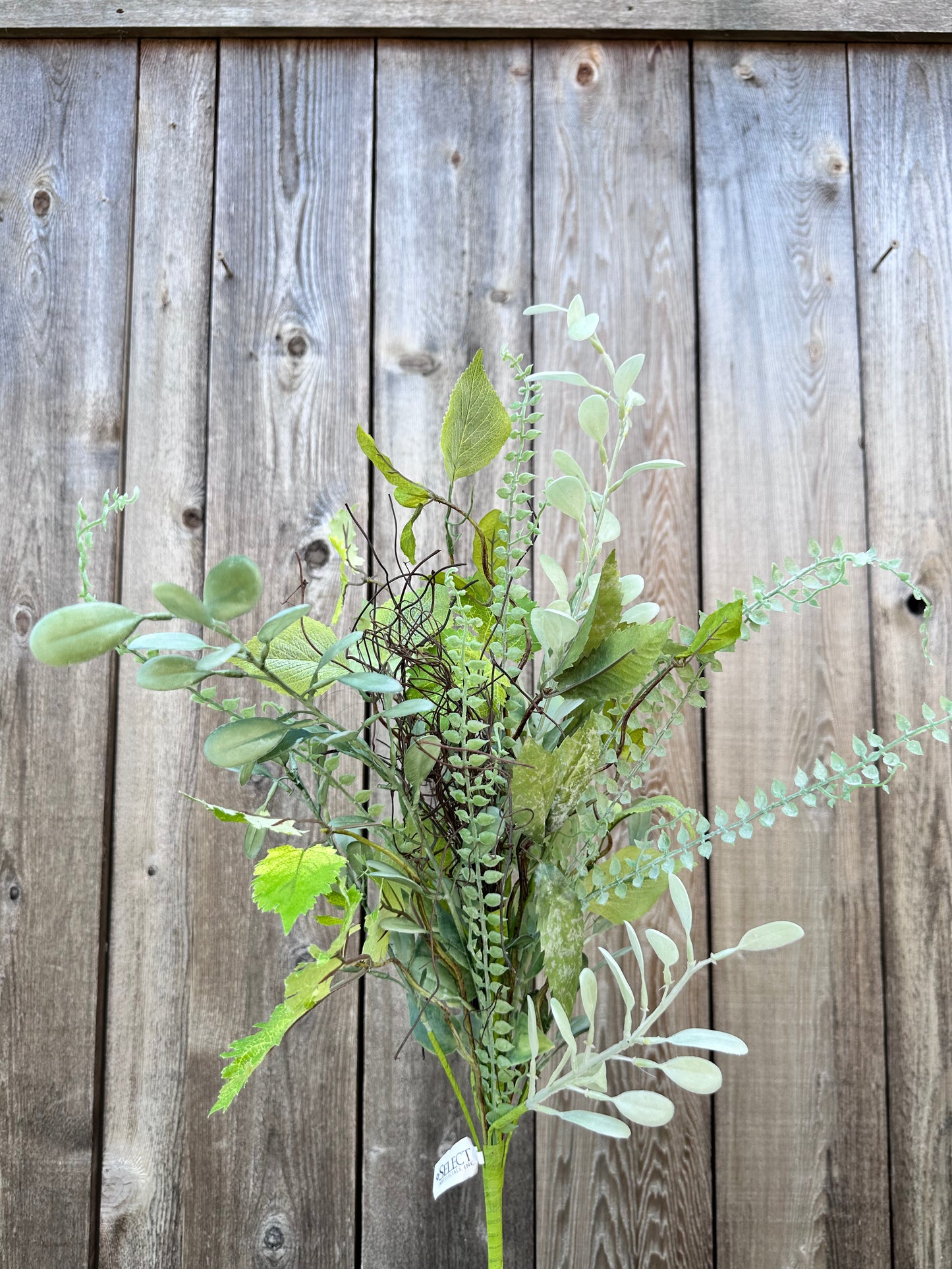 MIXED FOLIAGE & FERN BUSH, 28"; GREEN PM2240-G