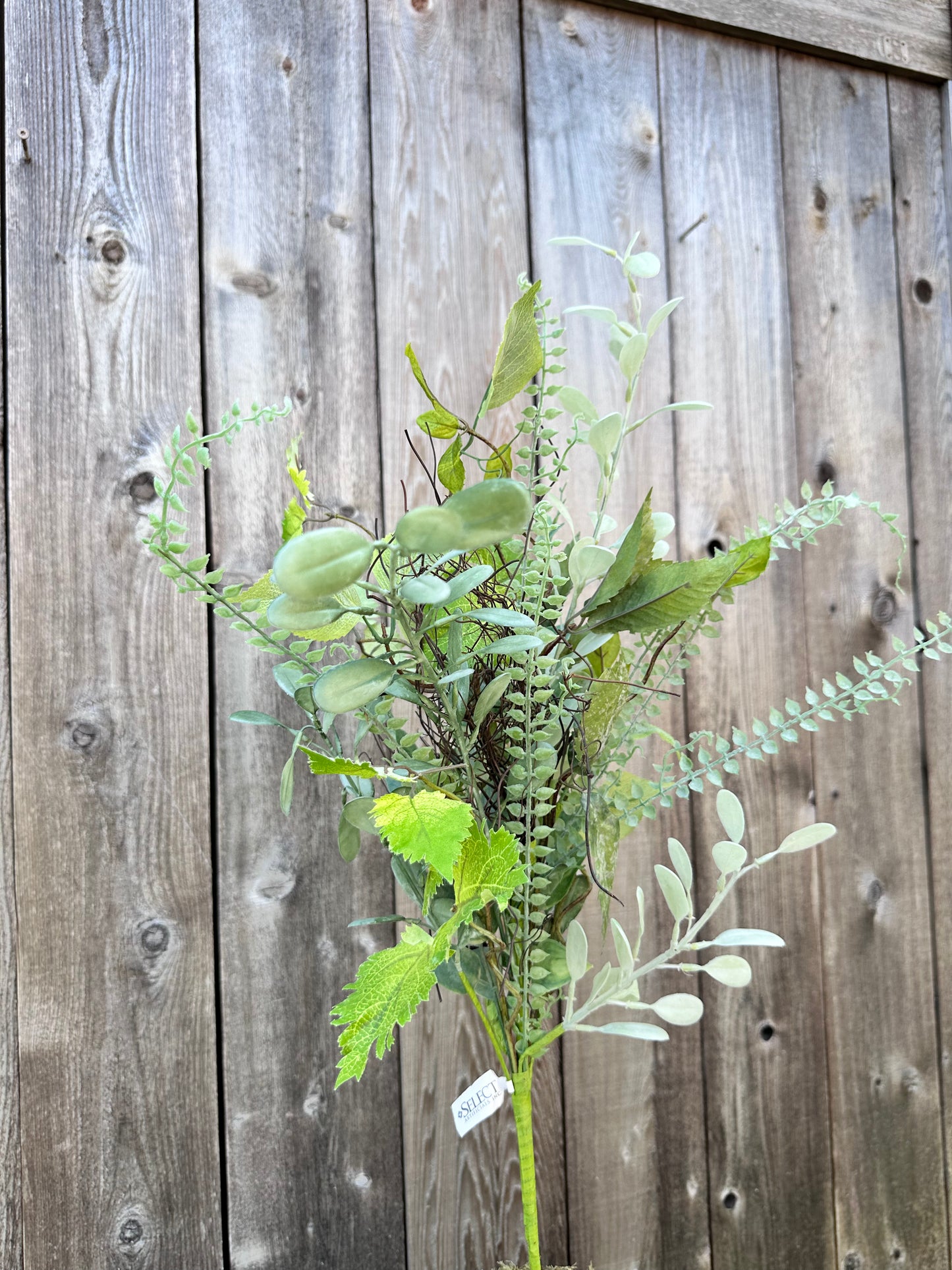 MIXED FOLIAGE & FERN BUSH, 28"; GREEN PM2240-G