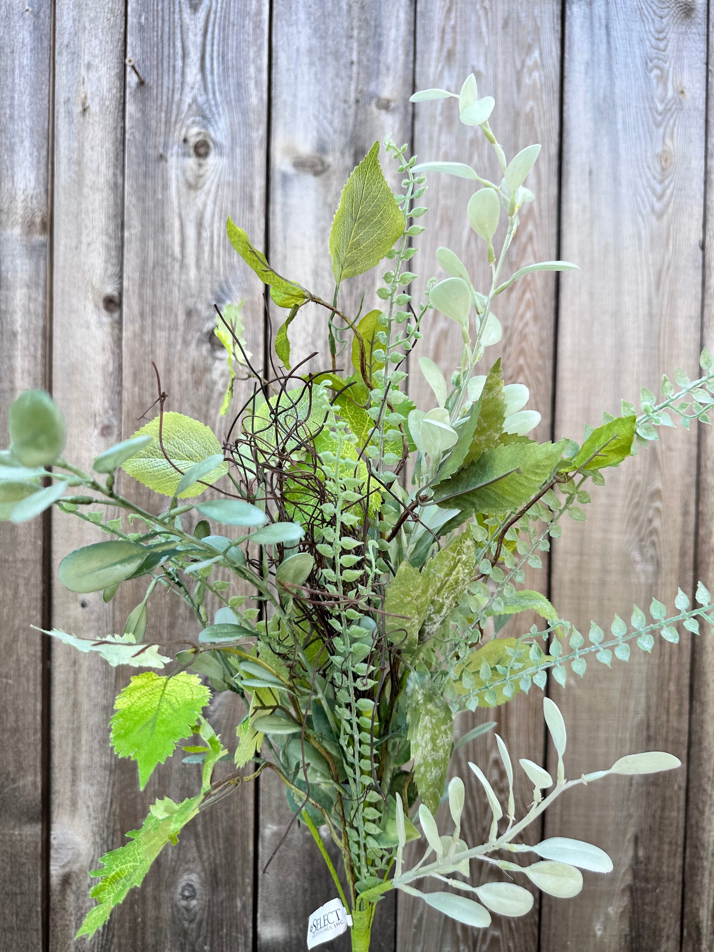 MIXED FOLIAGE & FERN BUSH, 28"; GREEN PM2240-G