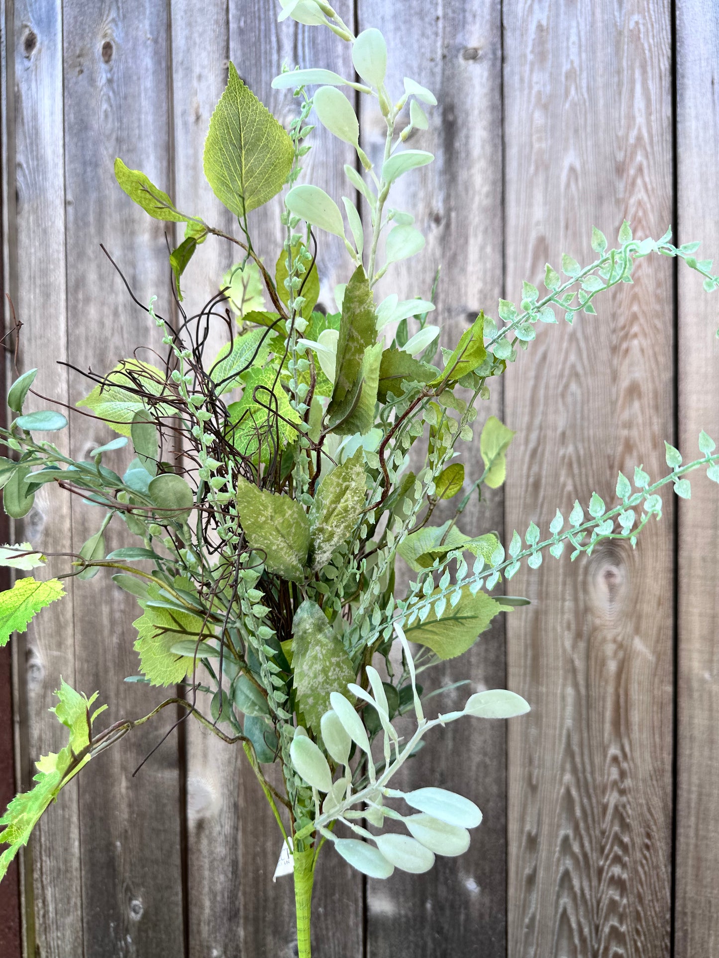 MIXED FOLIAGE & FERN BUSH, 28"; GREEN PM2240-G