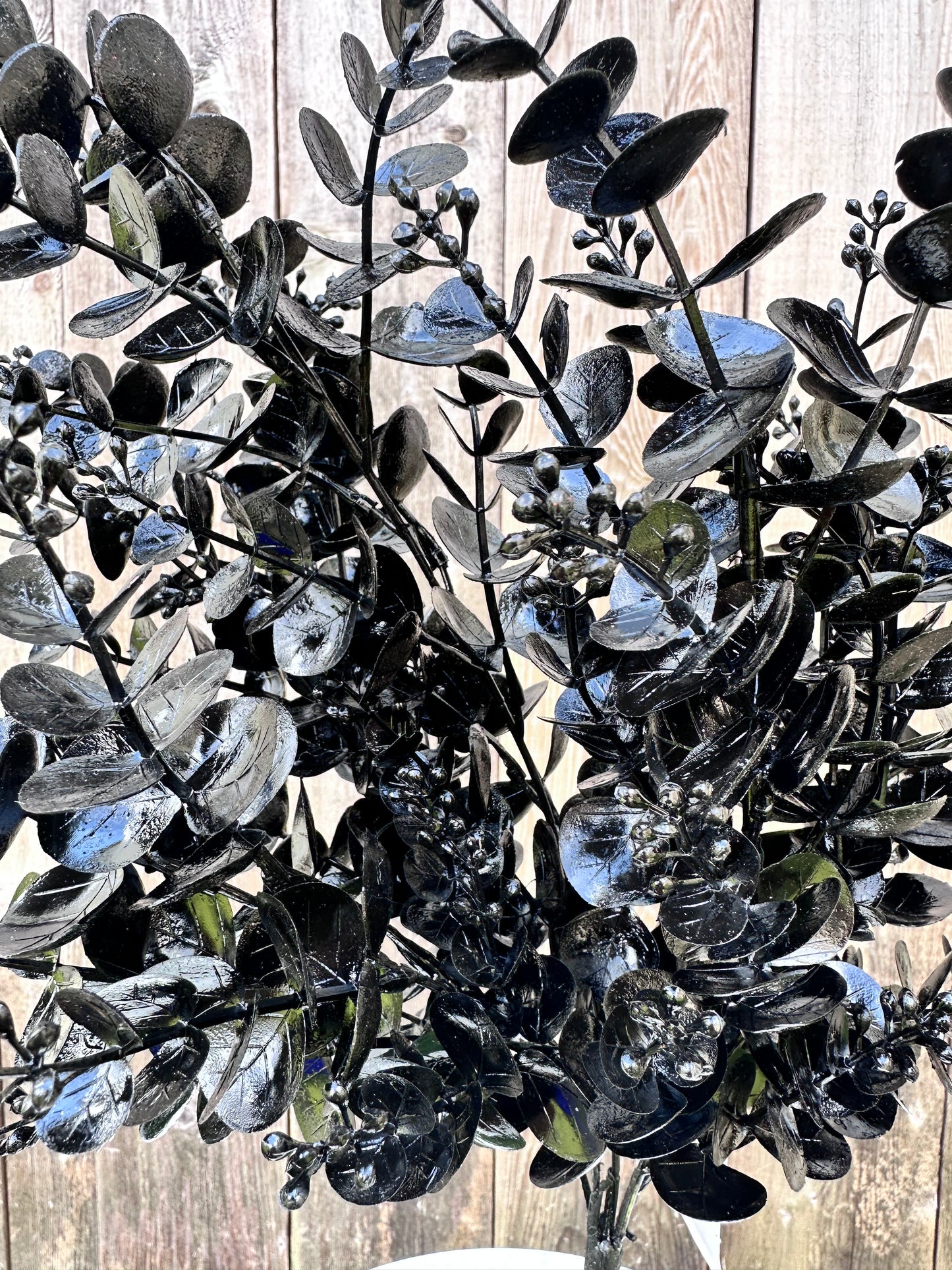 EUCALYPTUS W GLITTER 84340-BK