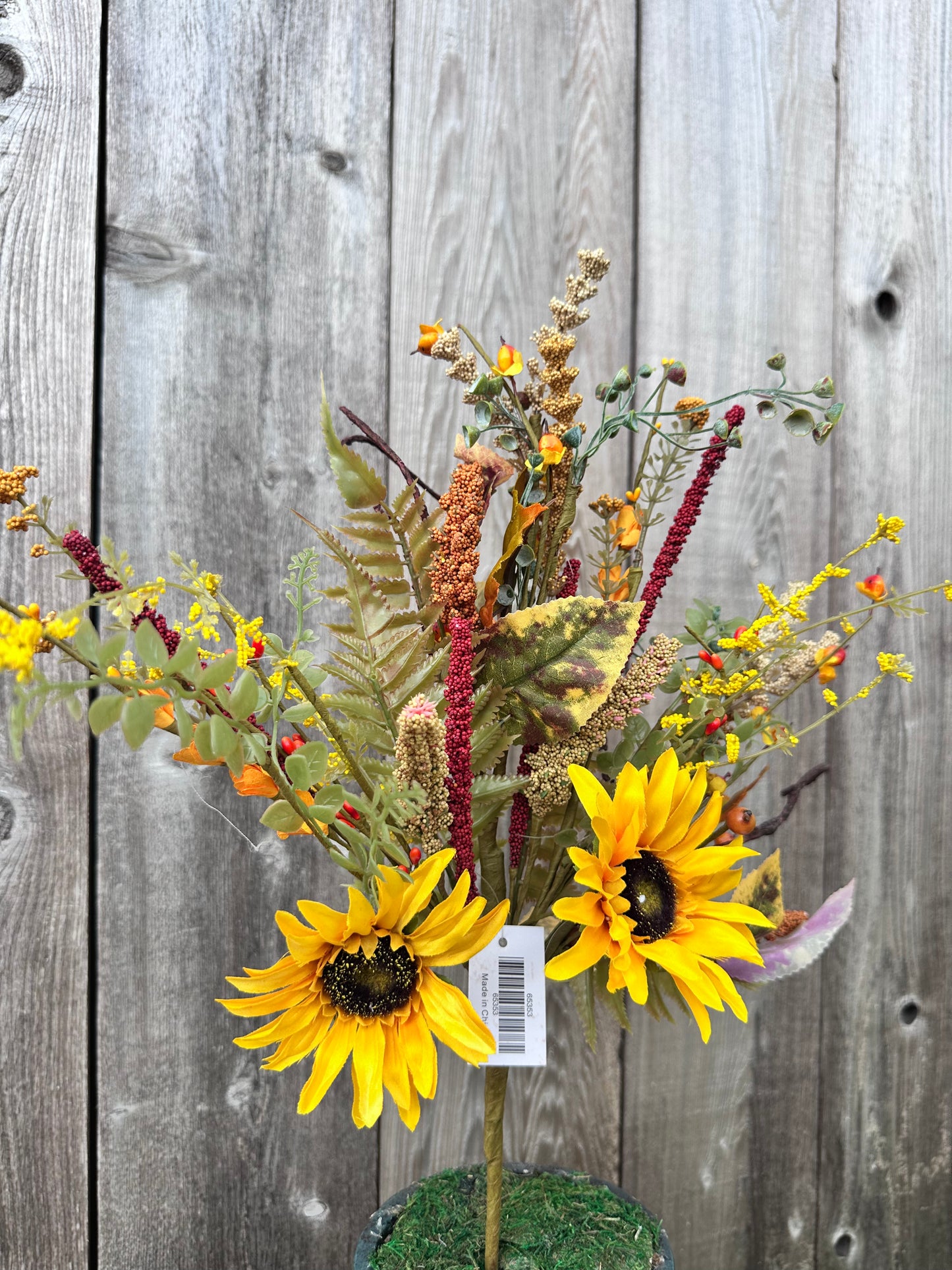 MIXED SUNFLOWER BERRY 65353