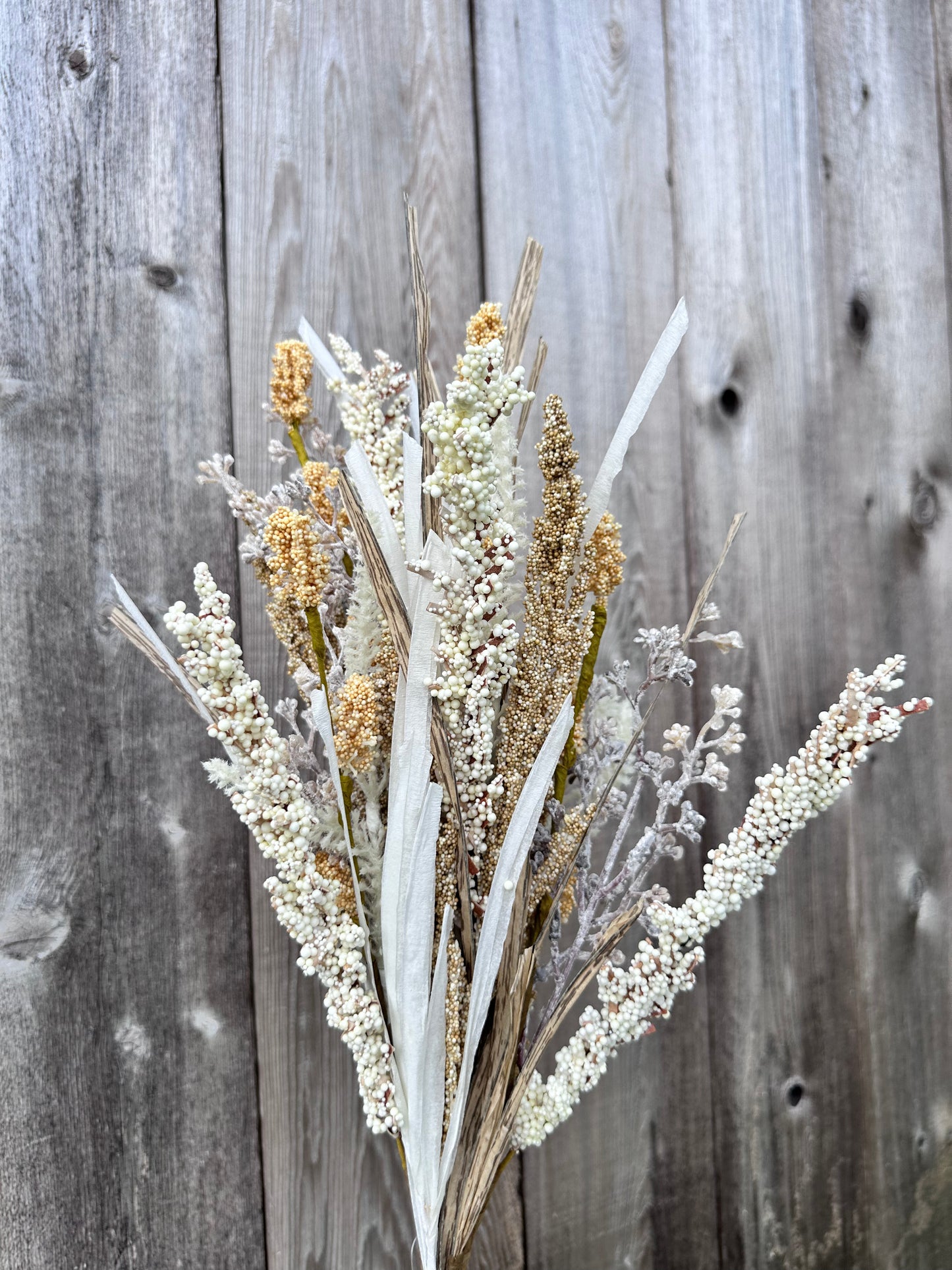 FALL GRASS HEATHER BUSH 65126