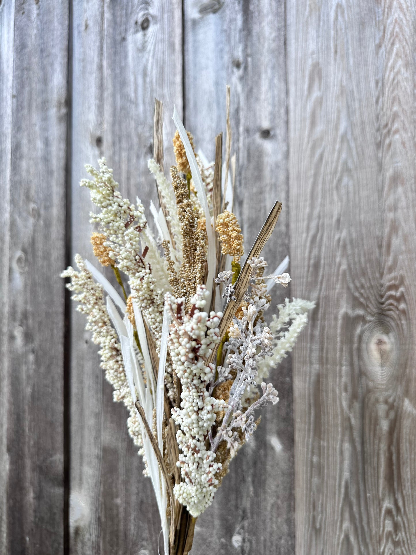 FALL GRASS HEATHER BUSH 65126