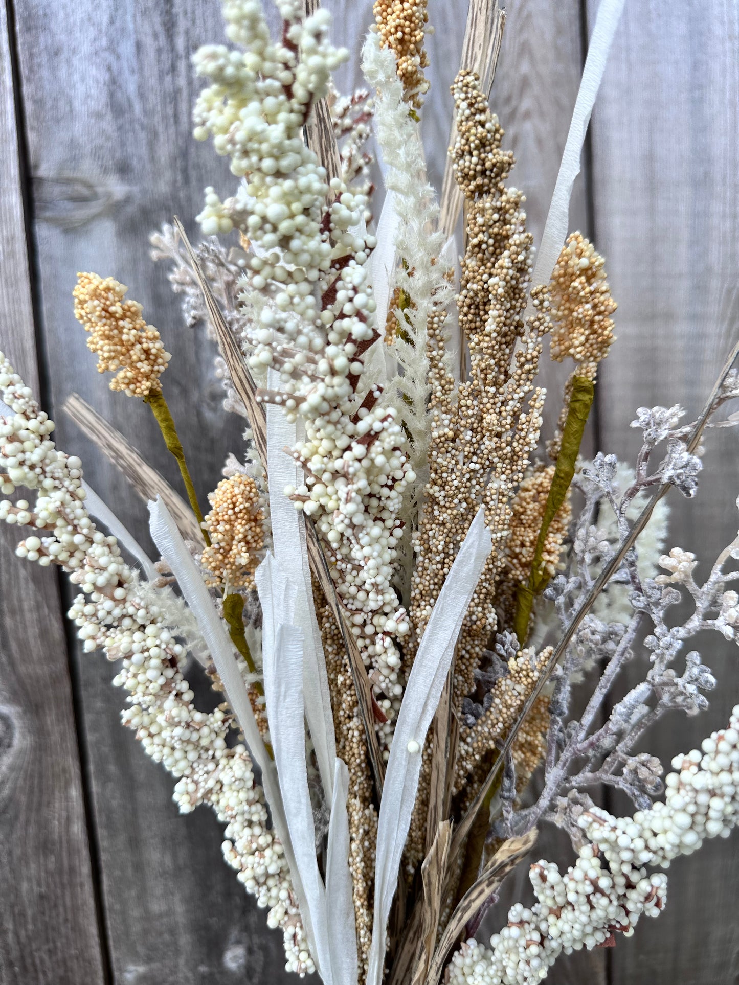 FALL GRASS HEATHER BUSH 65126