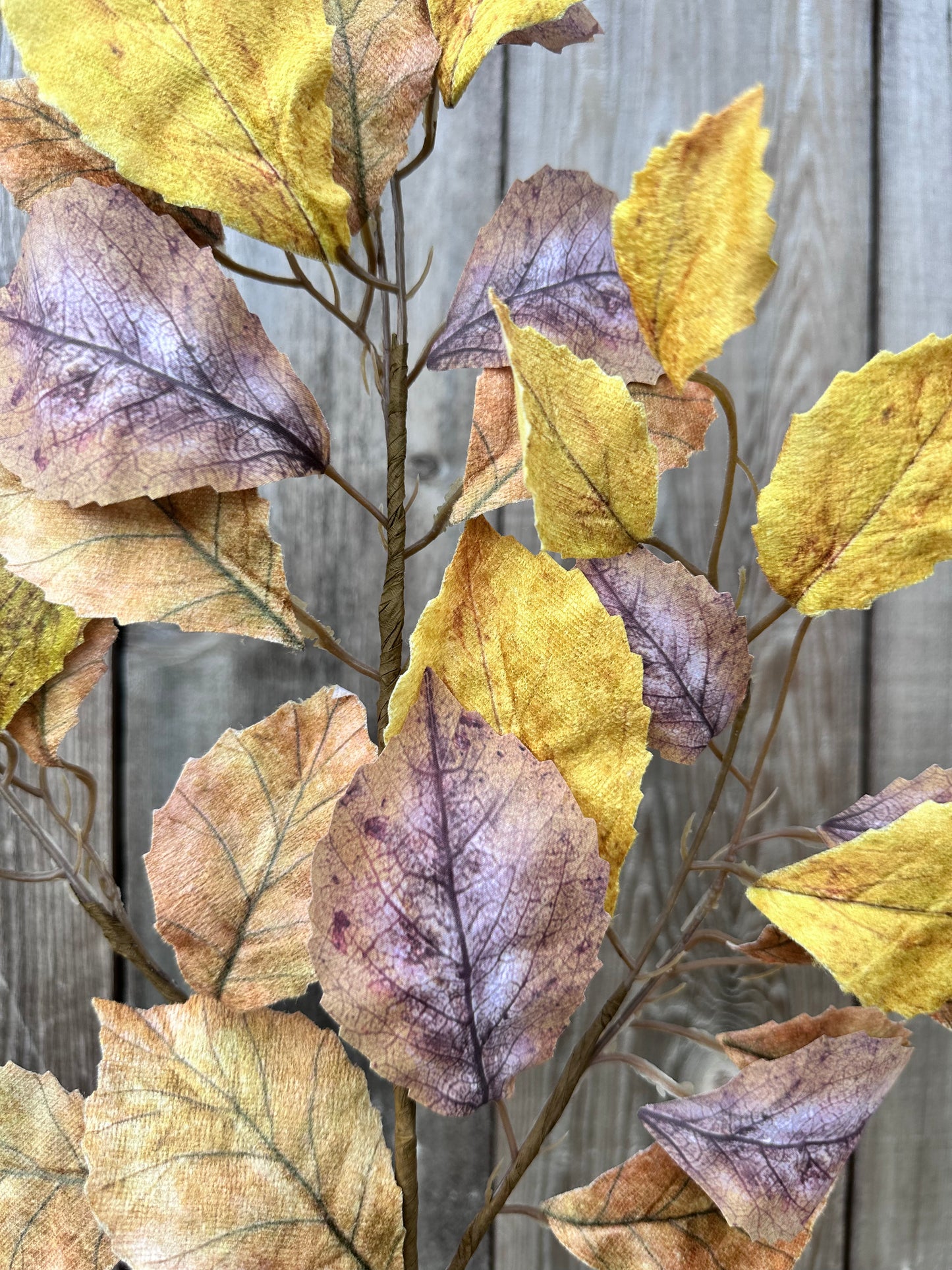 BIRCH LEAVES SPRAY 65189-YEBRN