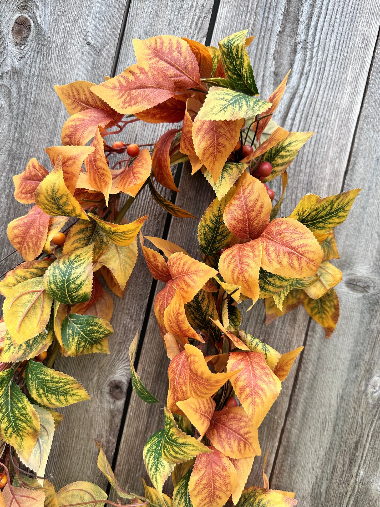 FALL BIRCH LEAF BERRY 65386