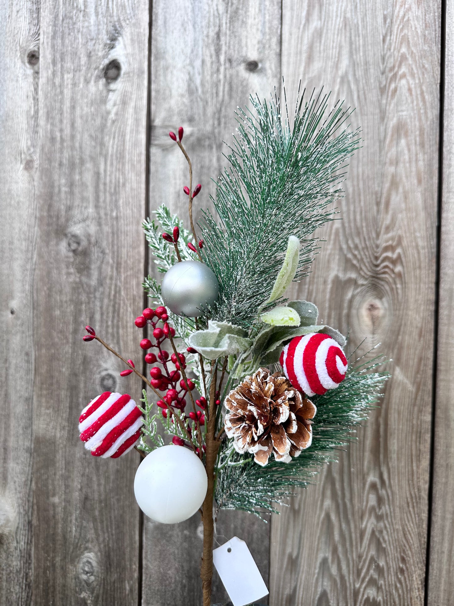 FROSTED PINE BALL 65229