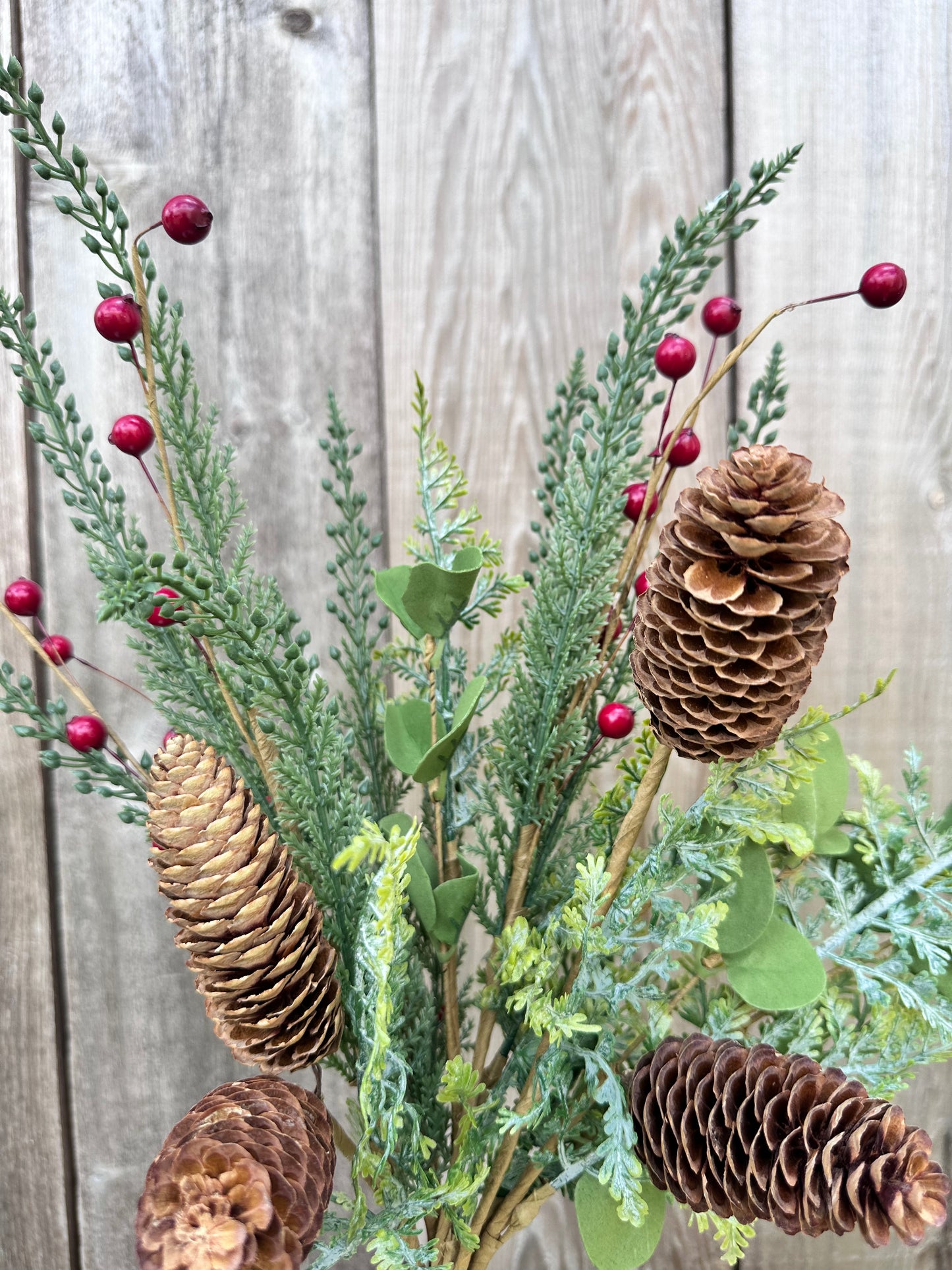 PINE PINECONE BERRY 65163