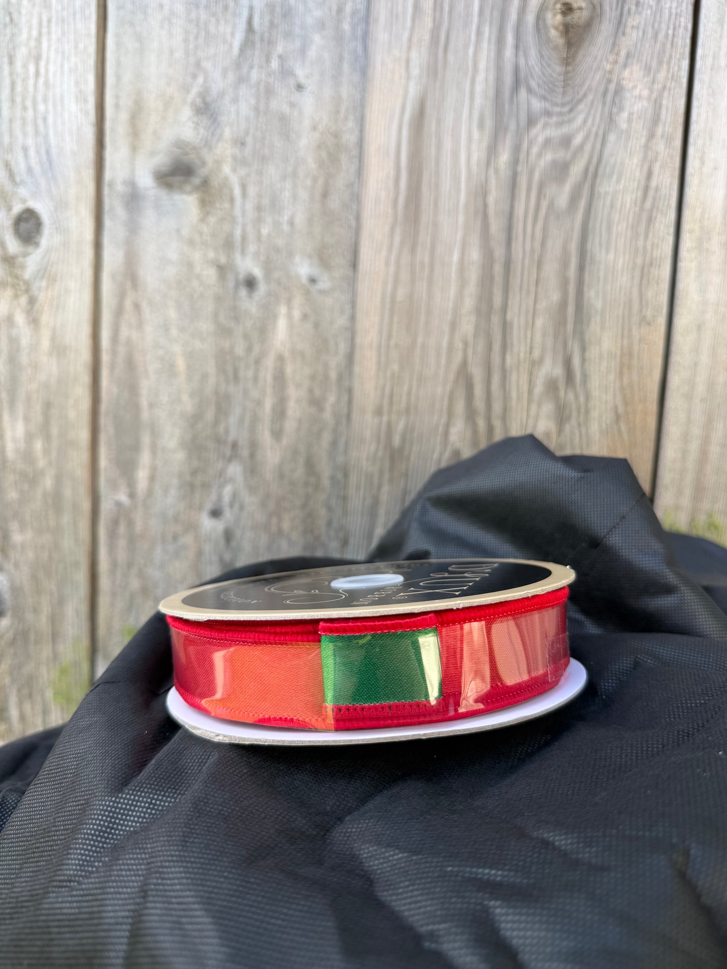 7/8"X10YD SATIN FUSED RD/EMGN LX40004N